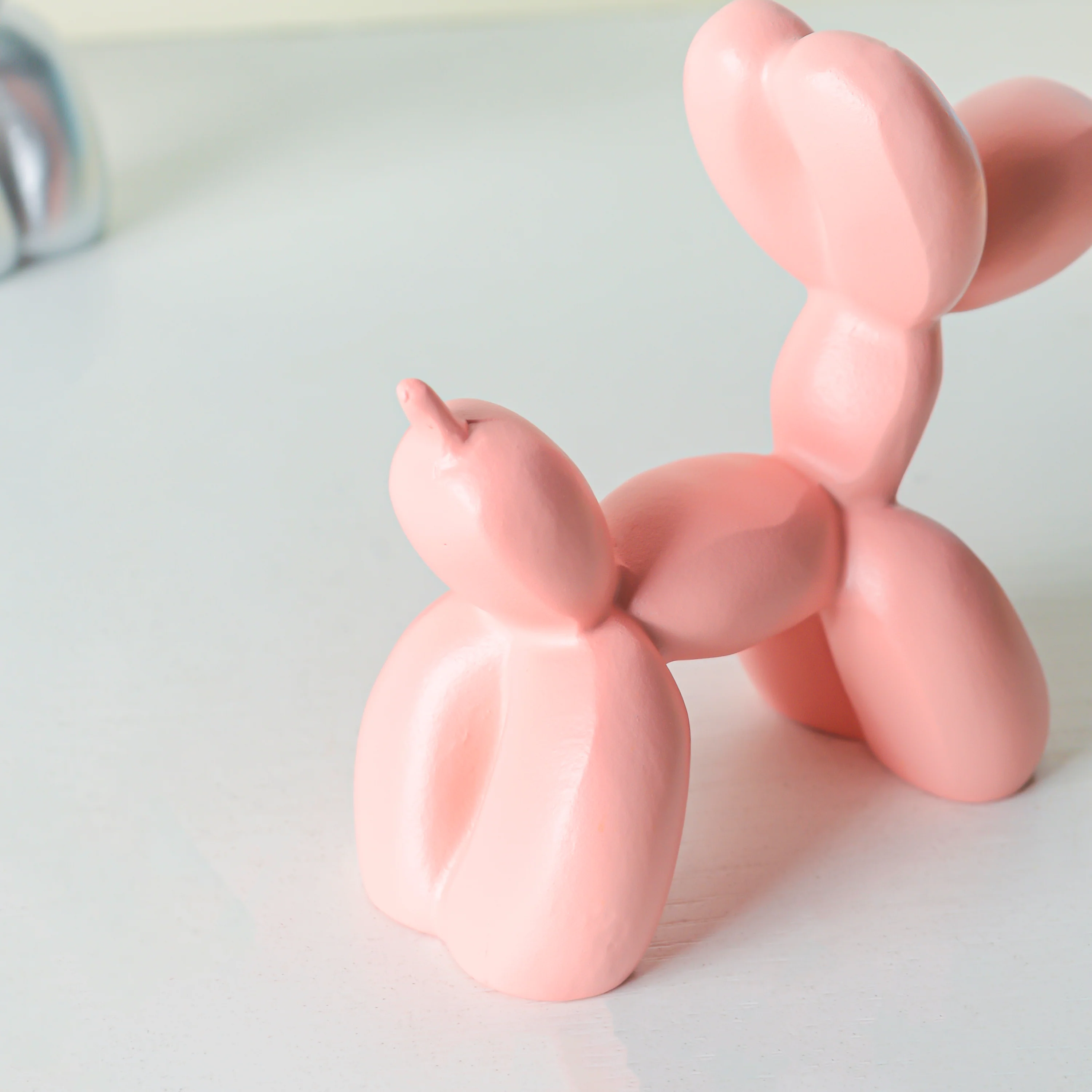 Balloon Dog Resin Mini Showpiece Pink - Image 4