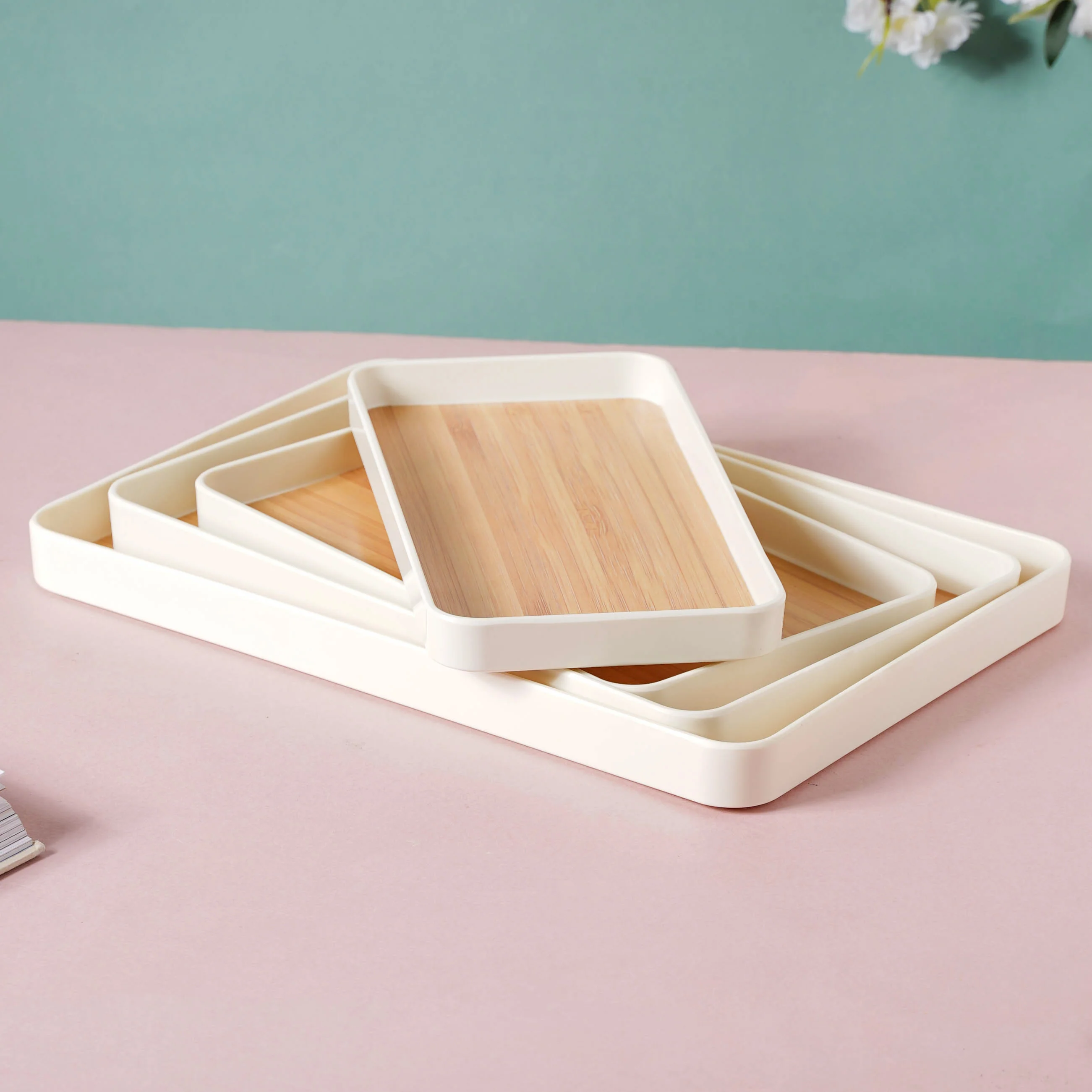 Bamboo Appetizers Tray - Image 7