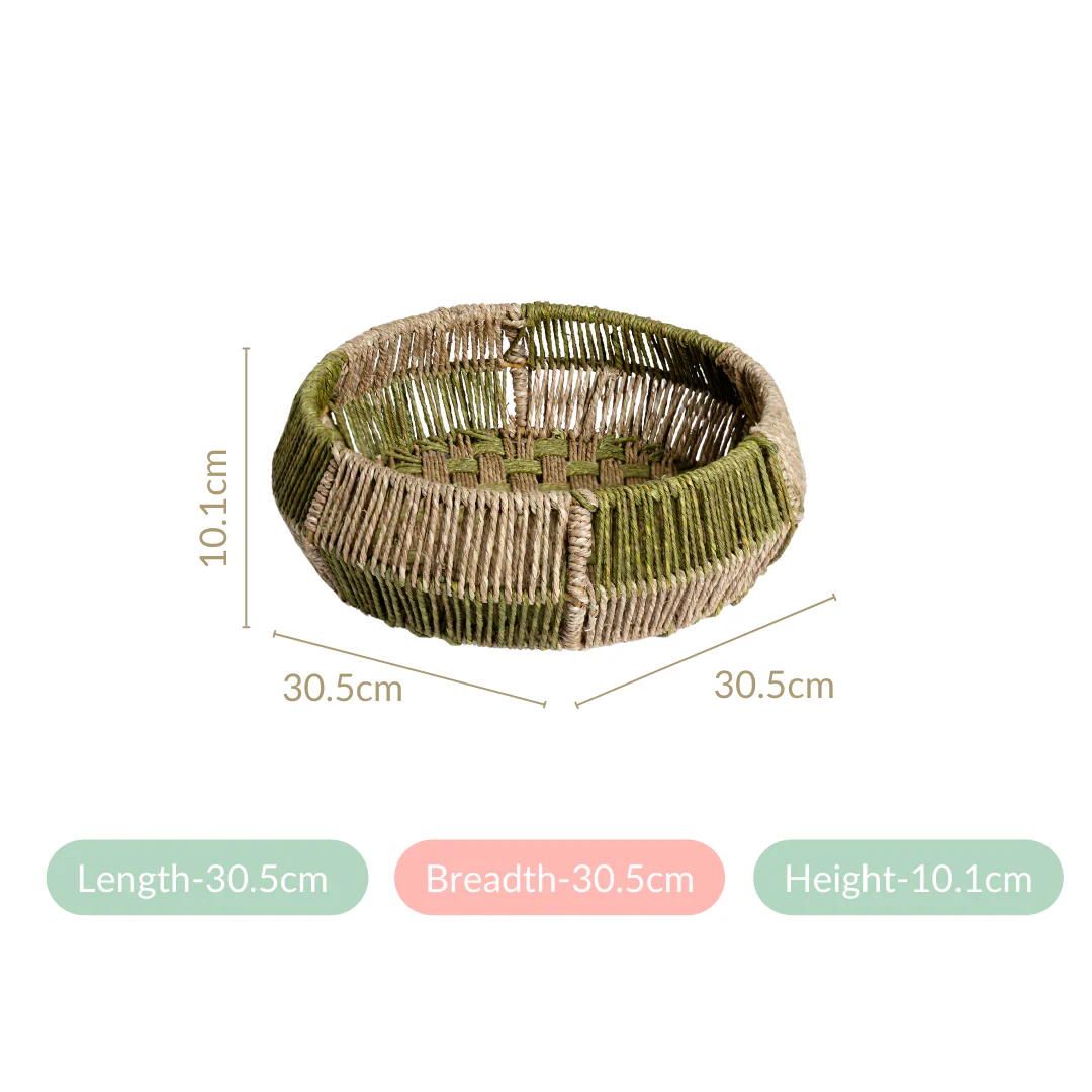 Basket Weave Sabai Organiser - Image 4