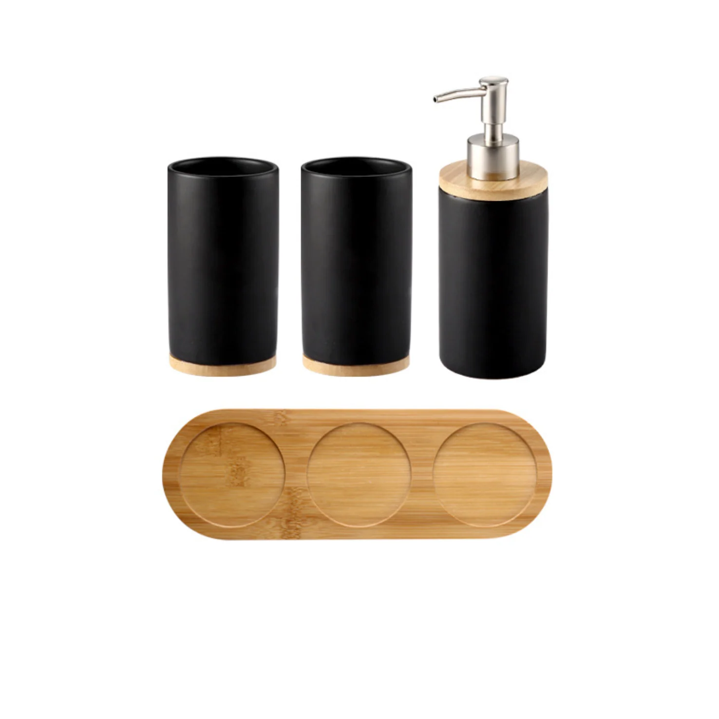 Bath Set Black - Image 4