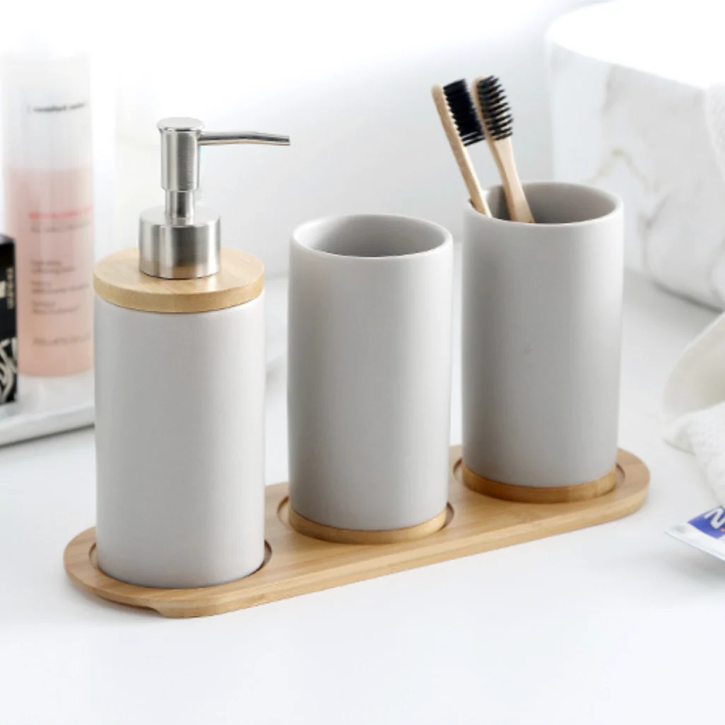Bathroom Set Grey