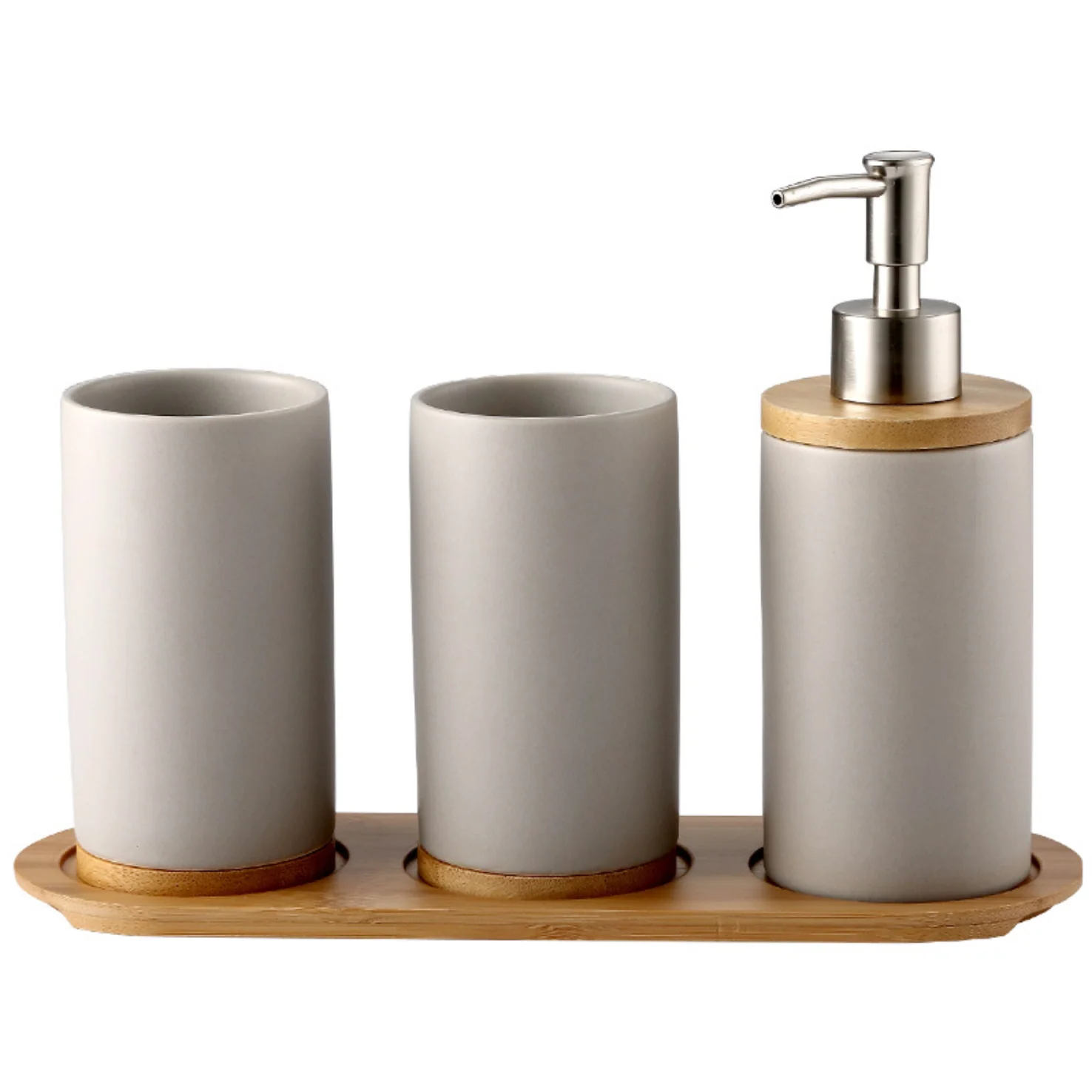 Bathroom Set Grey - Image 2