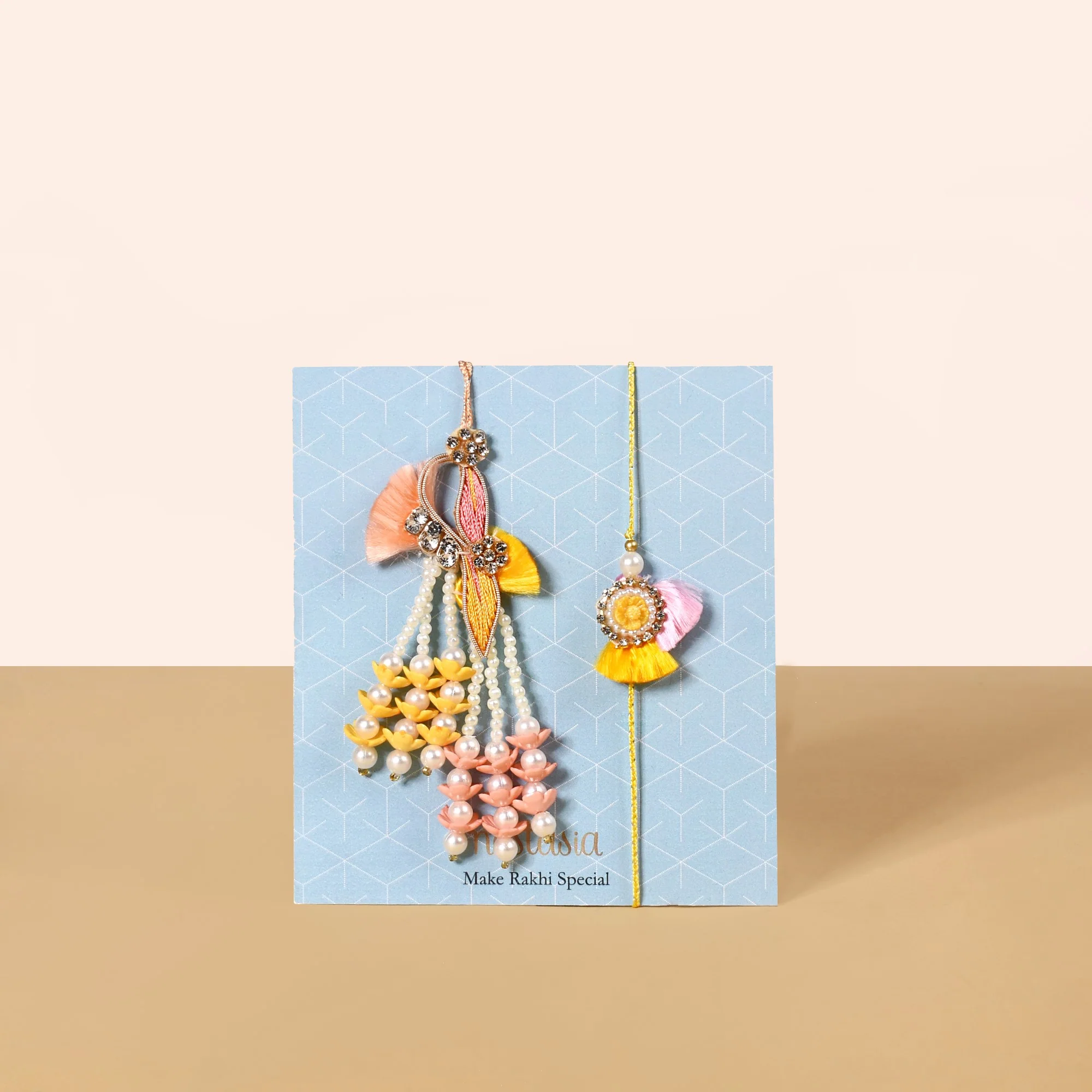 Beach Day Rakhi And Lumba Gift Hamper - Image 3