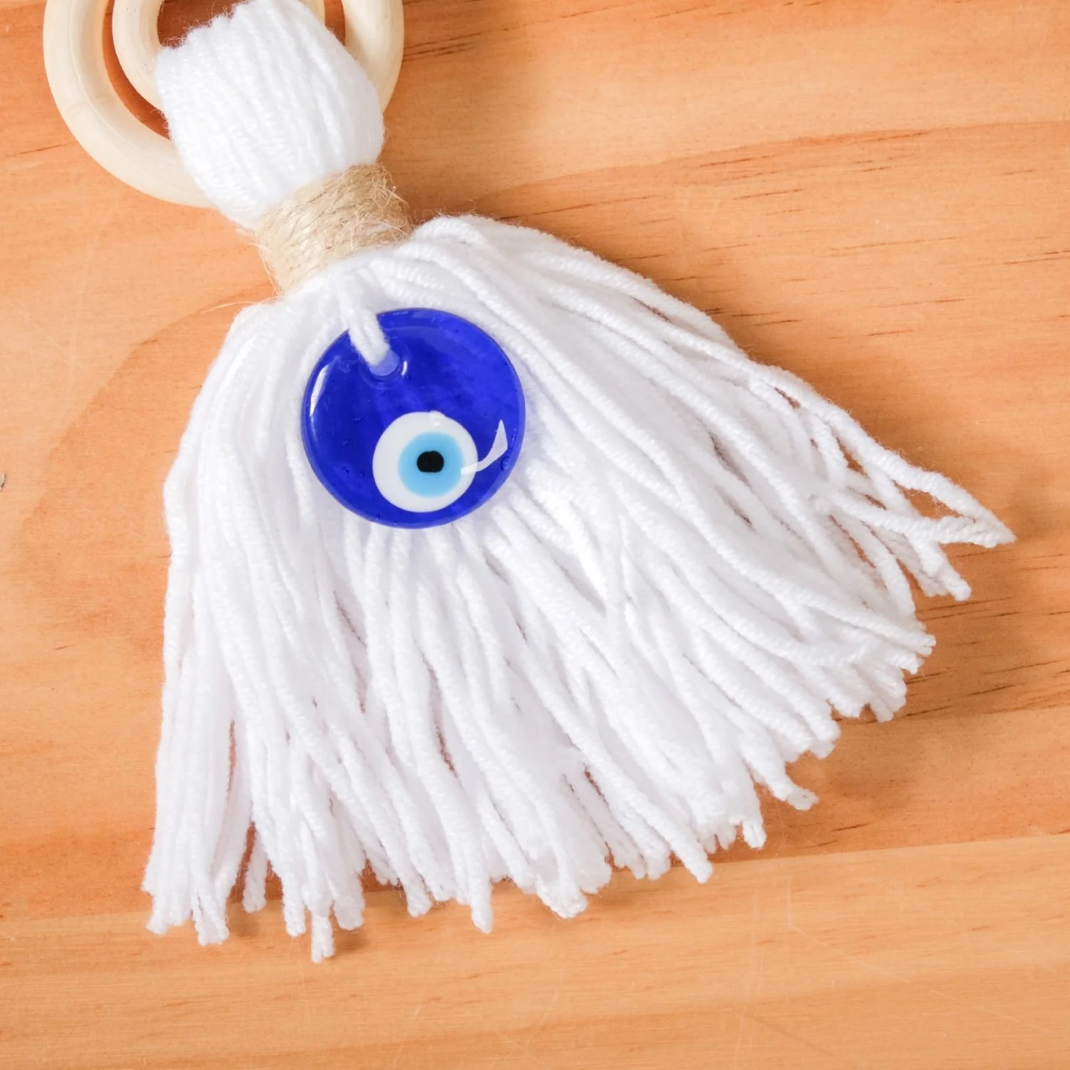 Beaded Evil Eye Wall Hanging Set Of 2 - Image 3