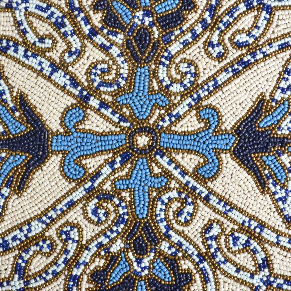 Beads Blue Baroque Mat - Image 3