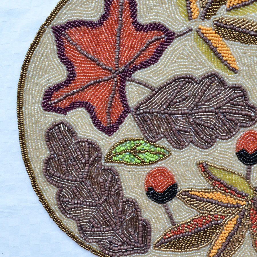Beads Maple Leaf Runner - Image 5