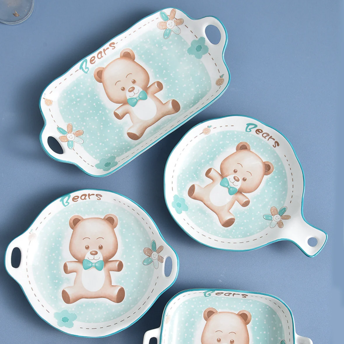 Bear Plate with Handle - Image 2
