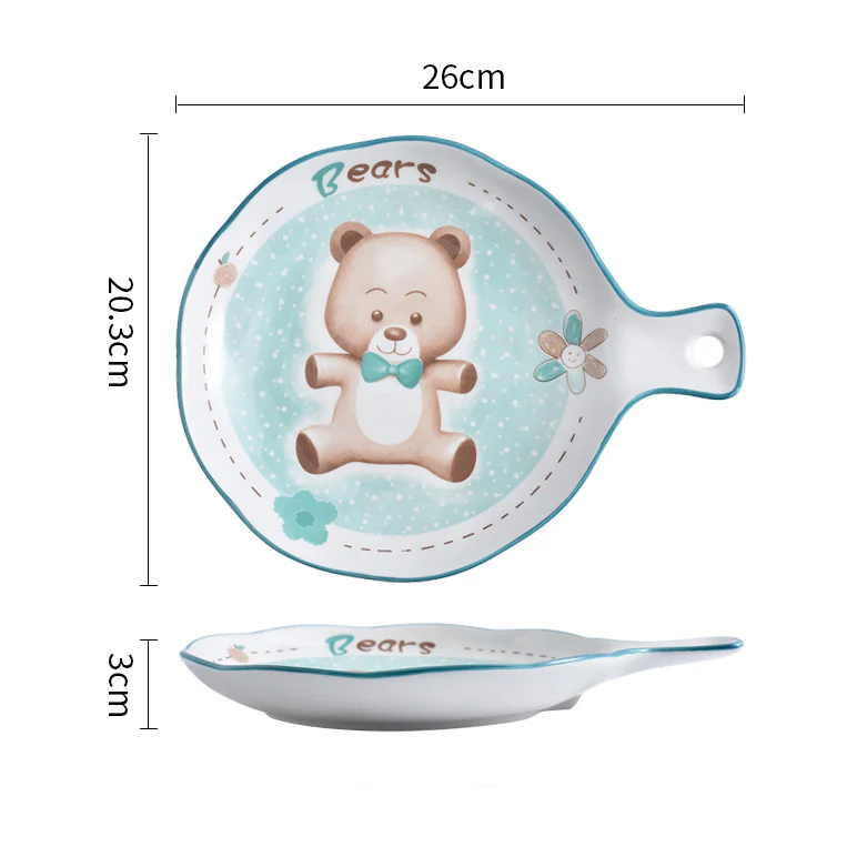 Bear Plate with Handle - Image 5