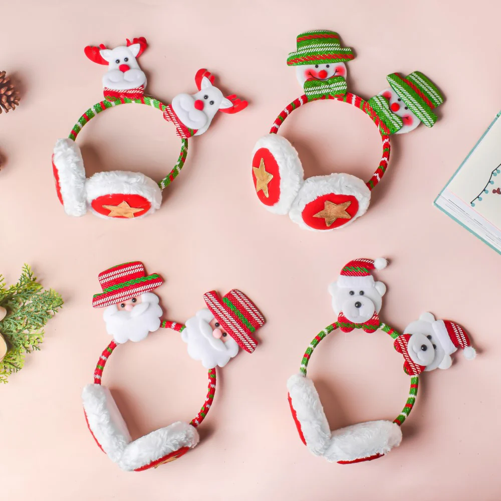 Bear Winter Earmuffs For Christmas - Image 7