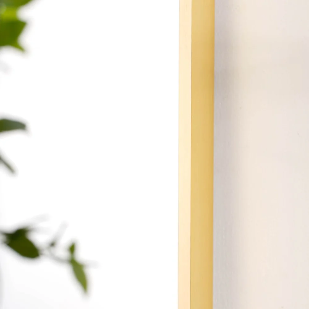 Bedroom Wall Mirror Gold 27 x 20 Inches - Image 7