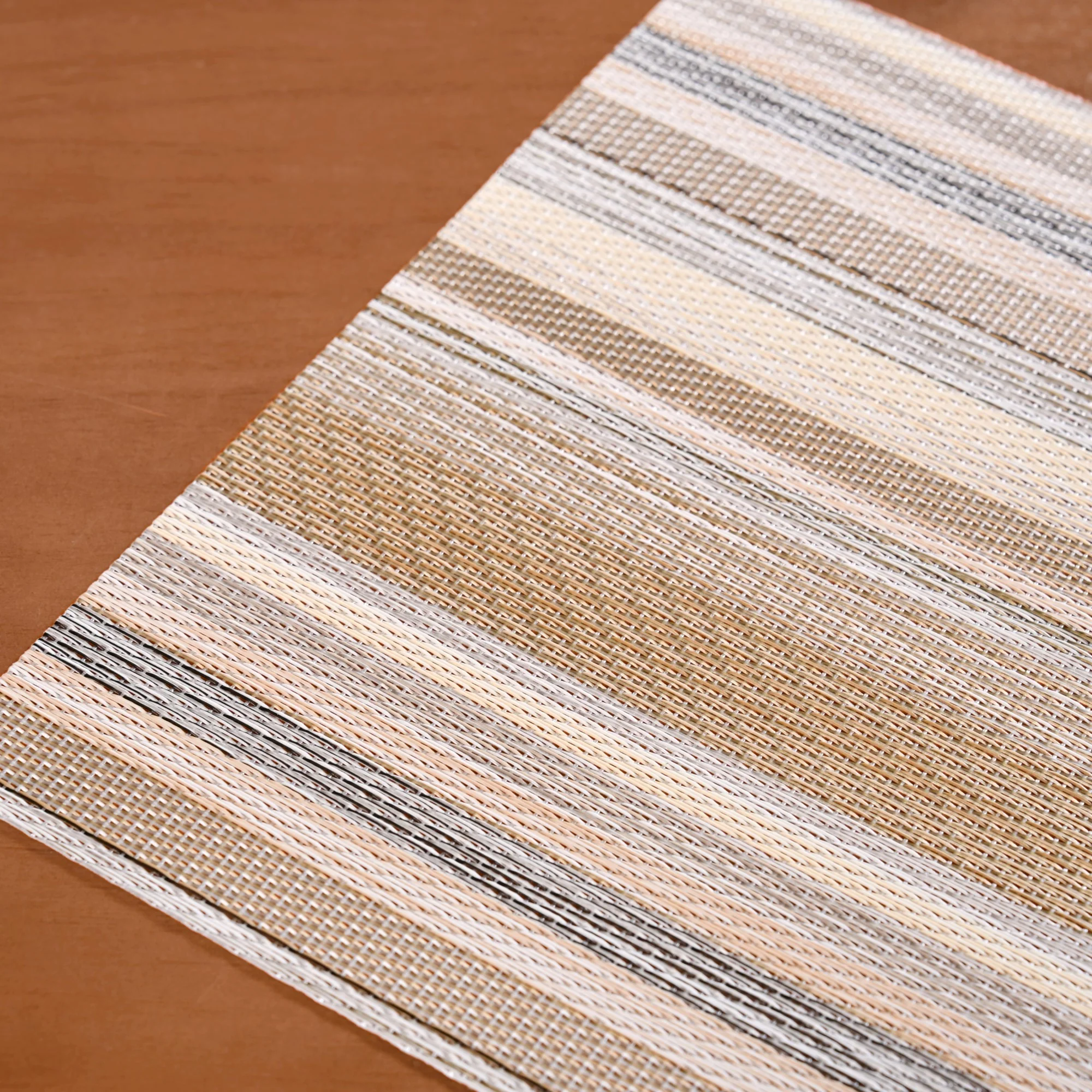 Beige and Brown Placemats Set Of 6 - Image 6