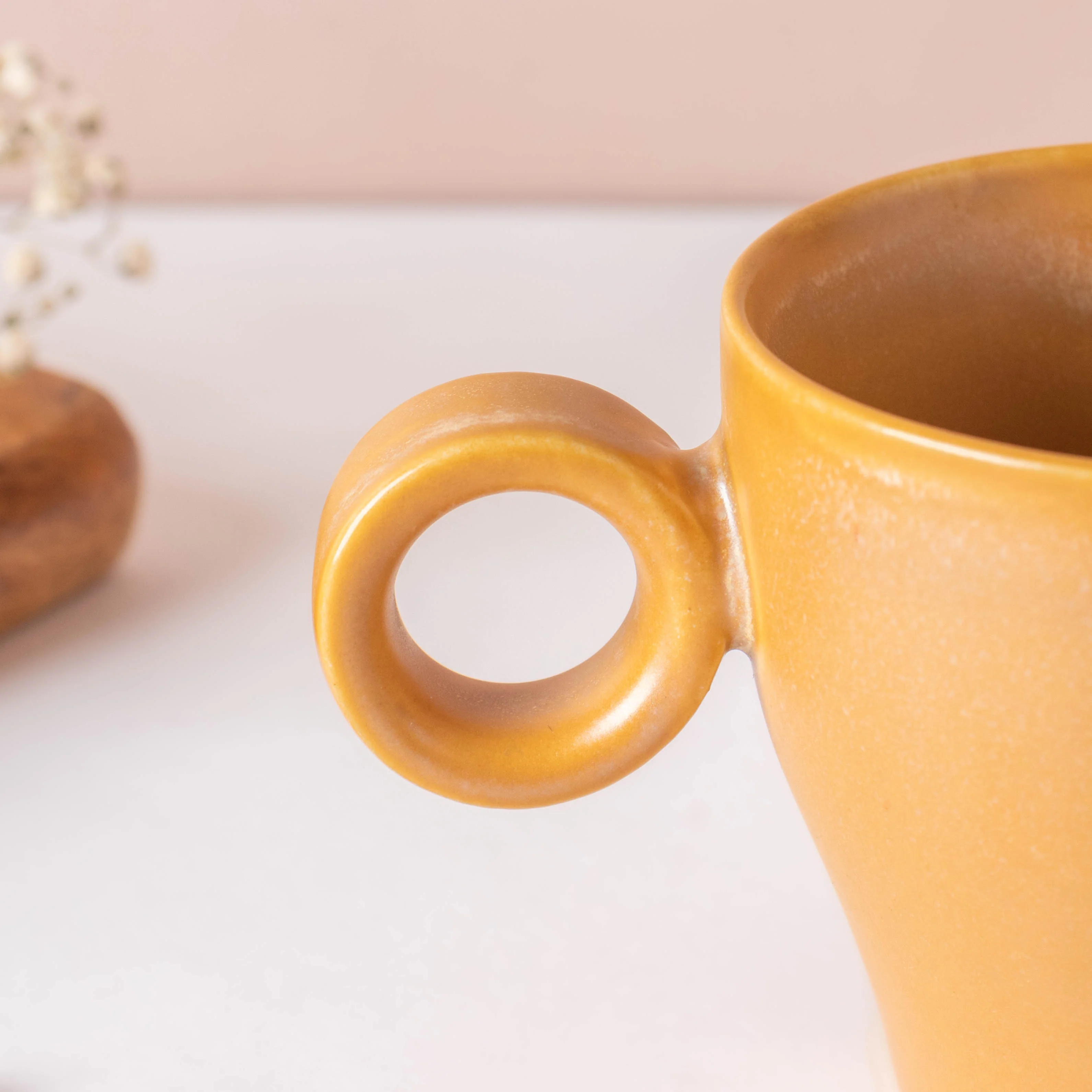 Beige Cappuccino Cup 200 ml - Image 5
