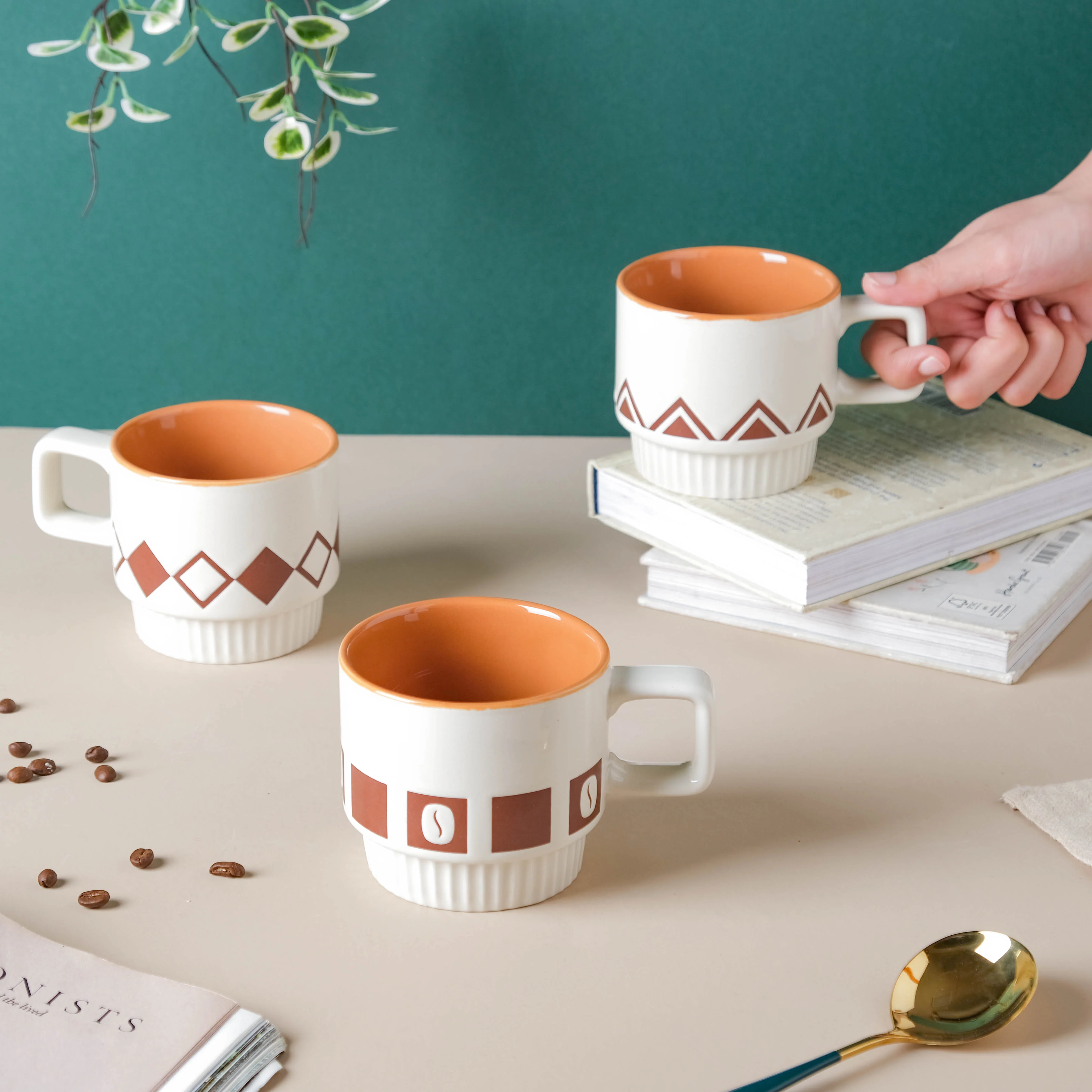 Beige Coffee Mug - Image 5