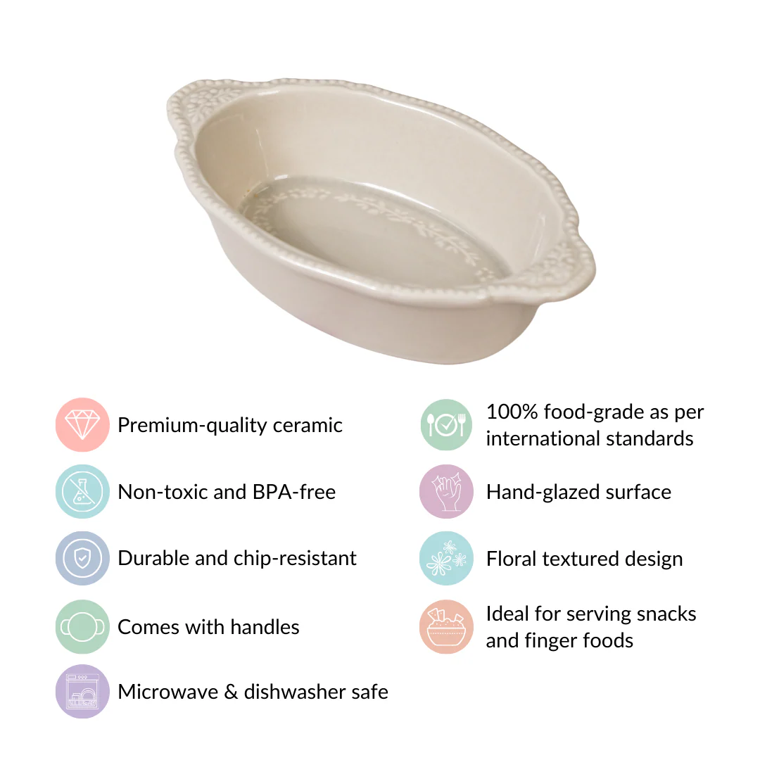 Beige Single Serve Baking Bowl Set Of 4 200ml - Image 5