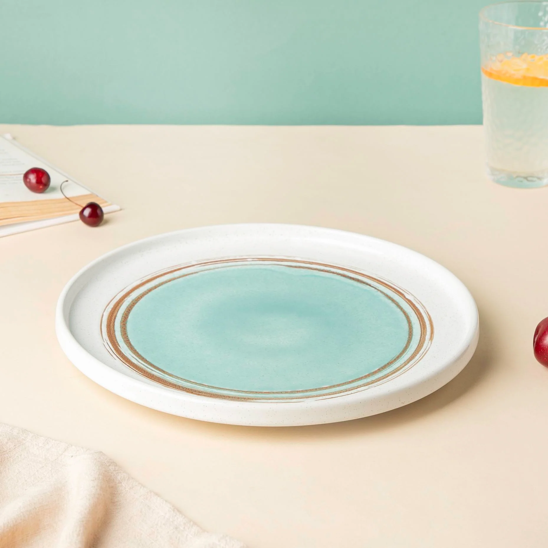 Belize Handcrafted Dinner Plate 10 Inch - Image 3