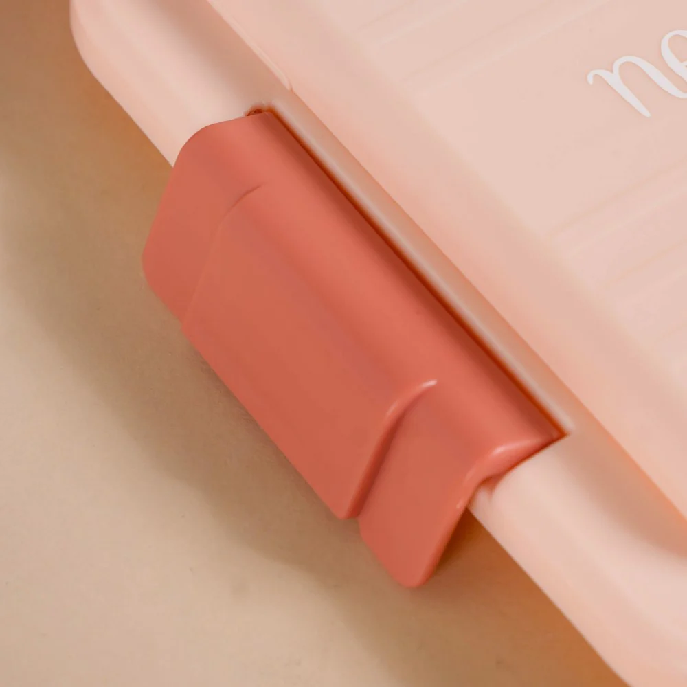 Bento Lunch Box With 4 Compartments Pink 1000ml - Image 26