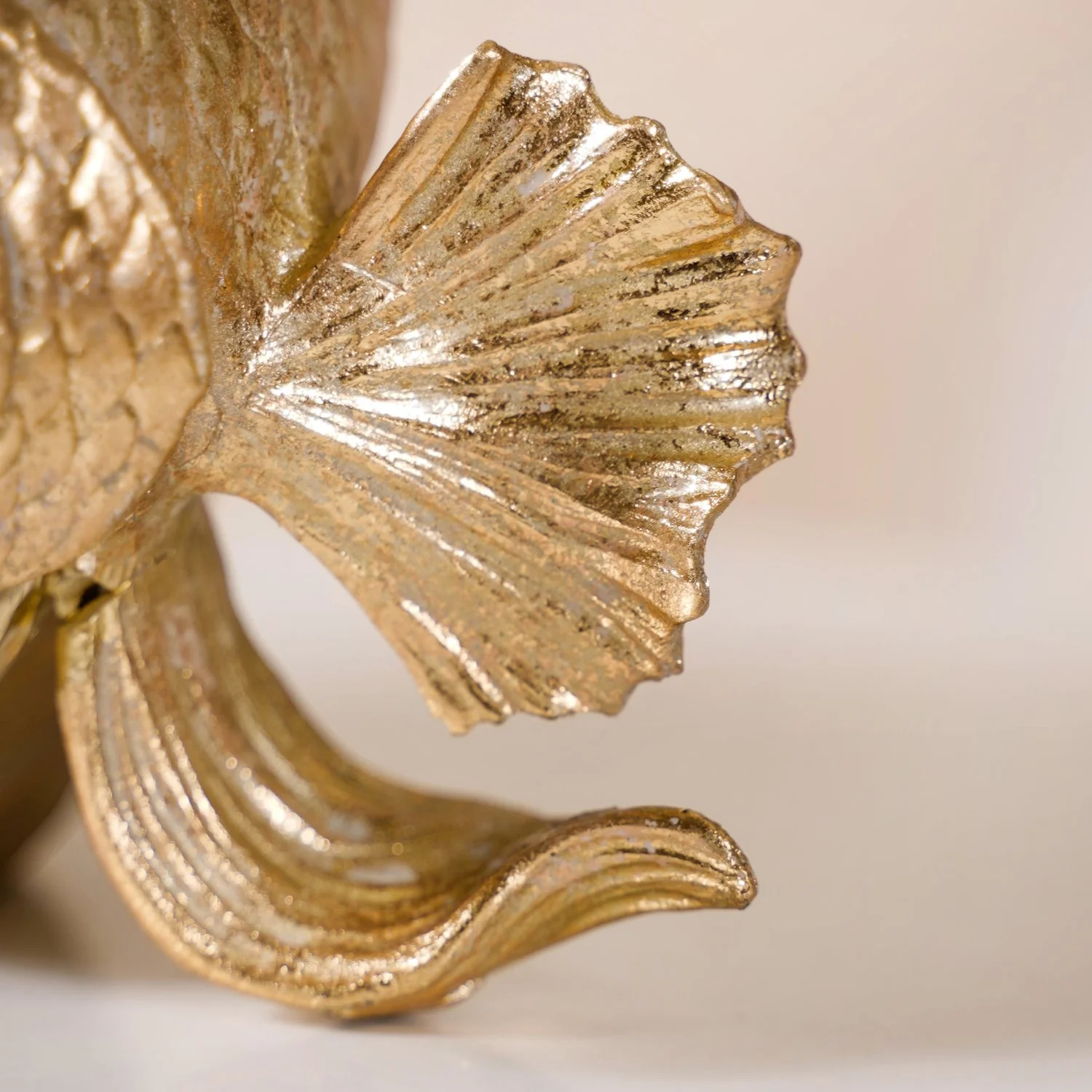 Betta Fish Sculpture With Crystal Ball - Image 7