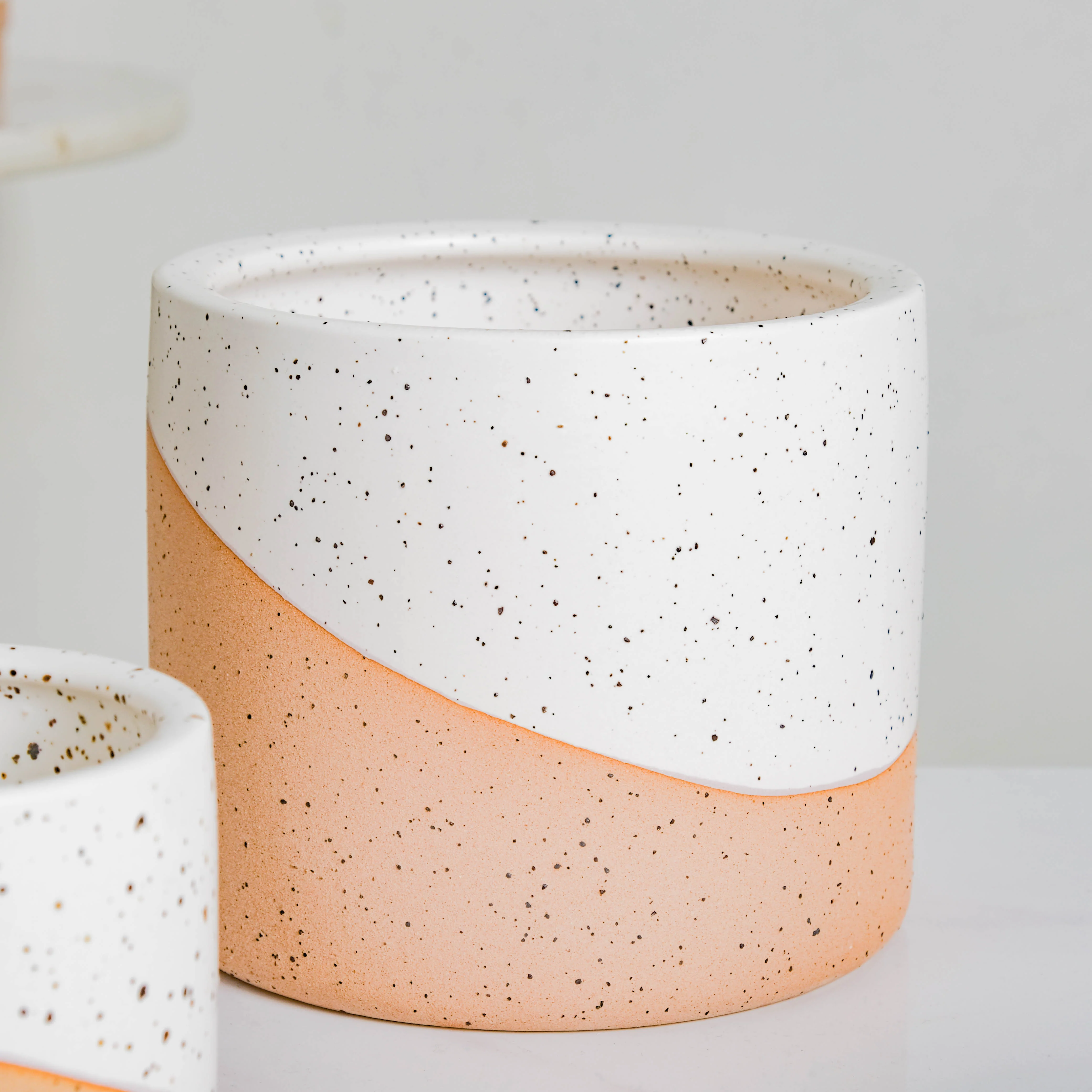 Bicolour Plant Pot Set of 3 - Image 12