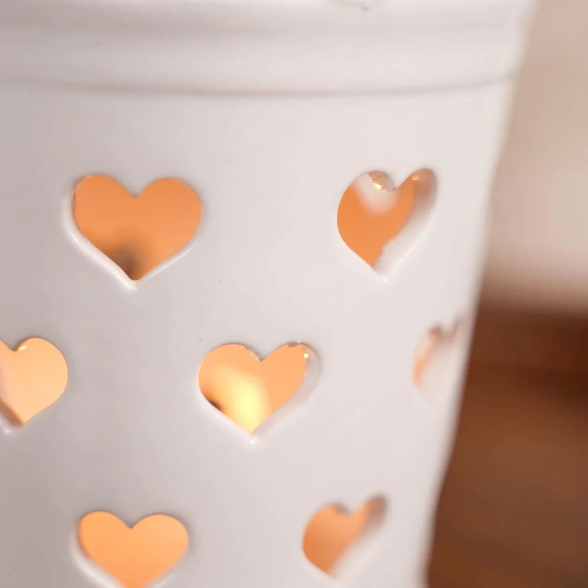Bird Topped Heart Cutwork Aroma Diffuser Set Of 2 White - Image 10