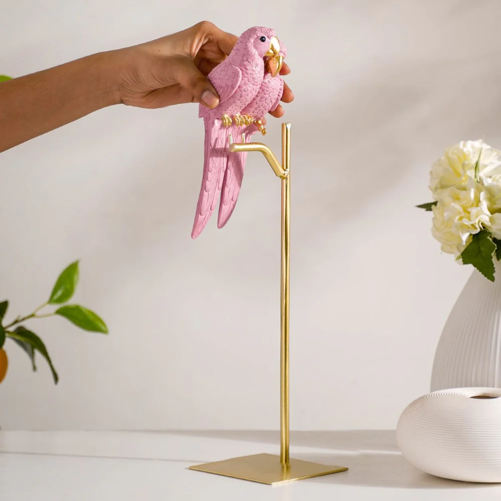 Birds Showpiece Pink - Image 3