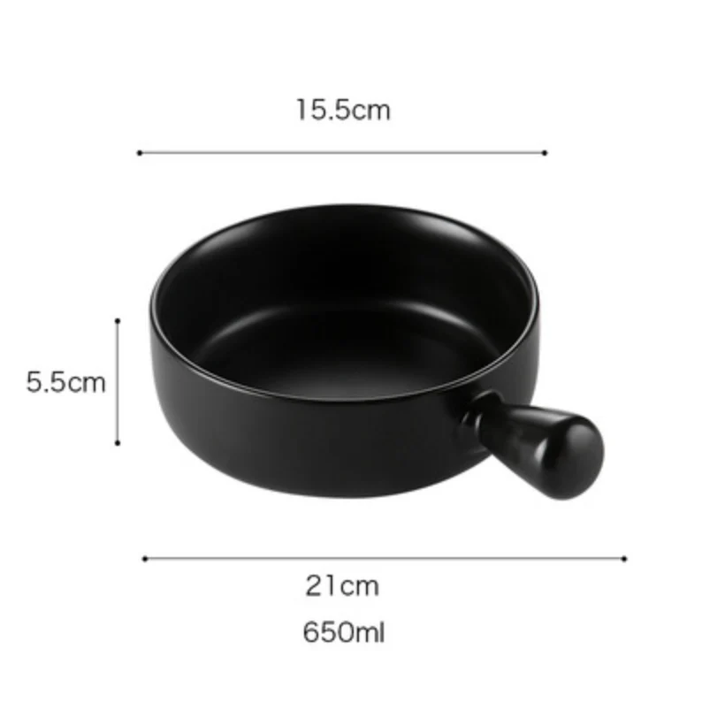 Black Baking Bowl - Image 2