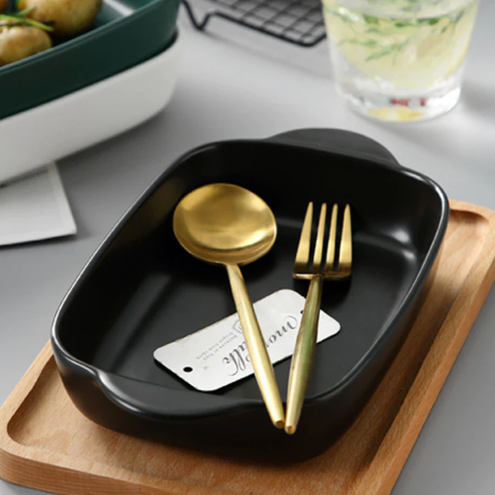 Black Baking Dish - Image 3