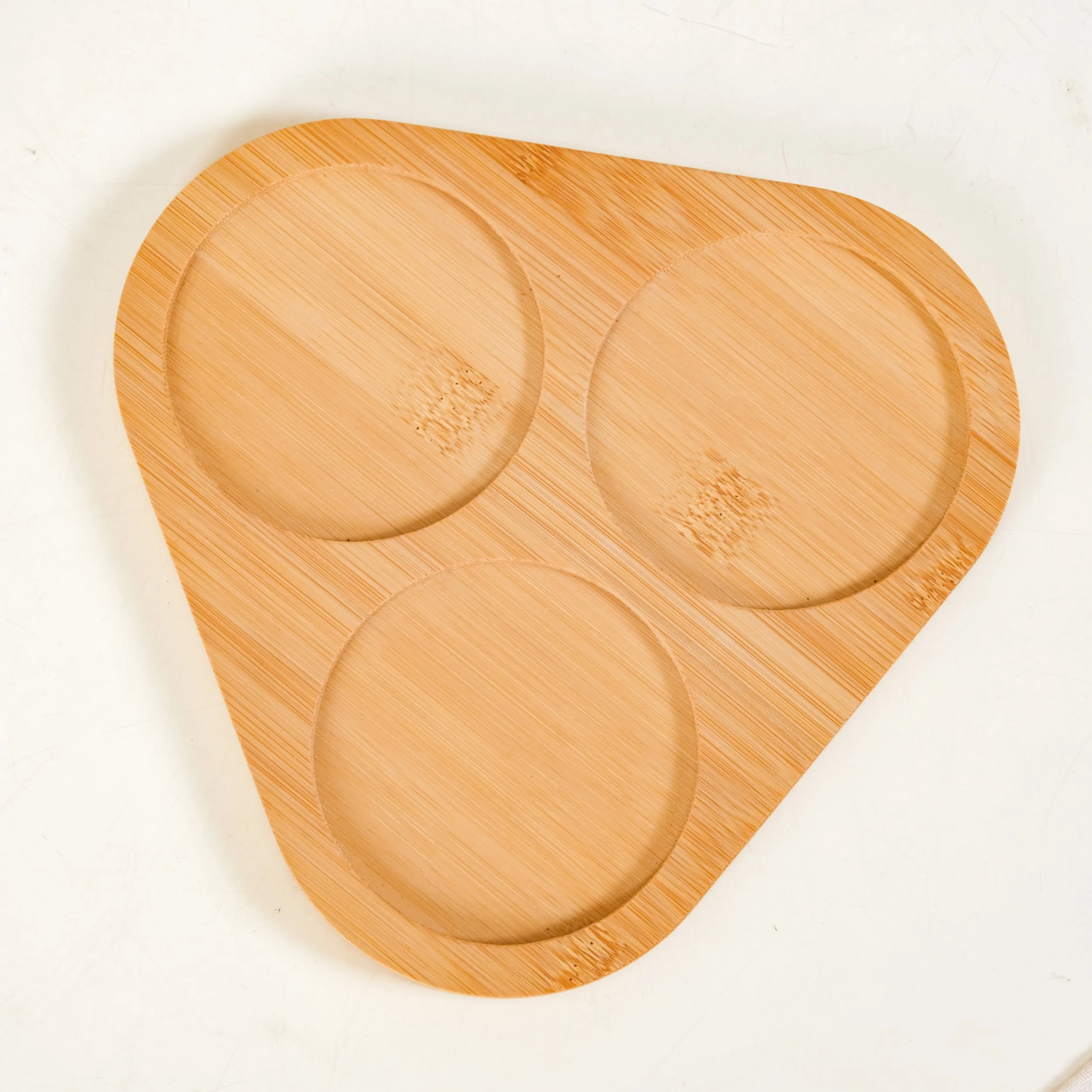 Black Ceramic Bowls Set Of 3 With Bamboo Tray 200ml - Image 6