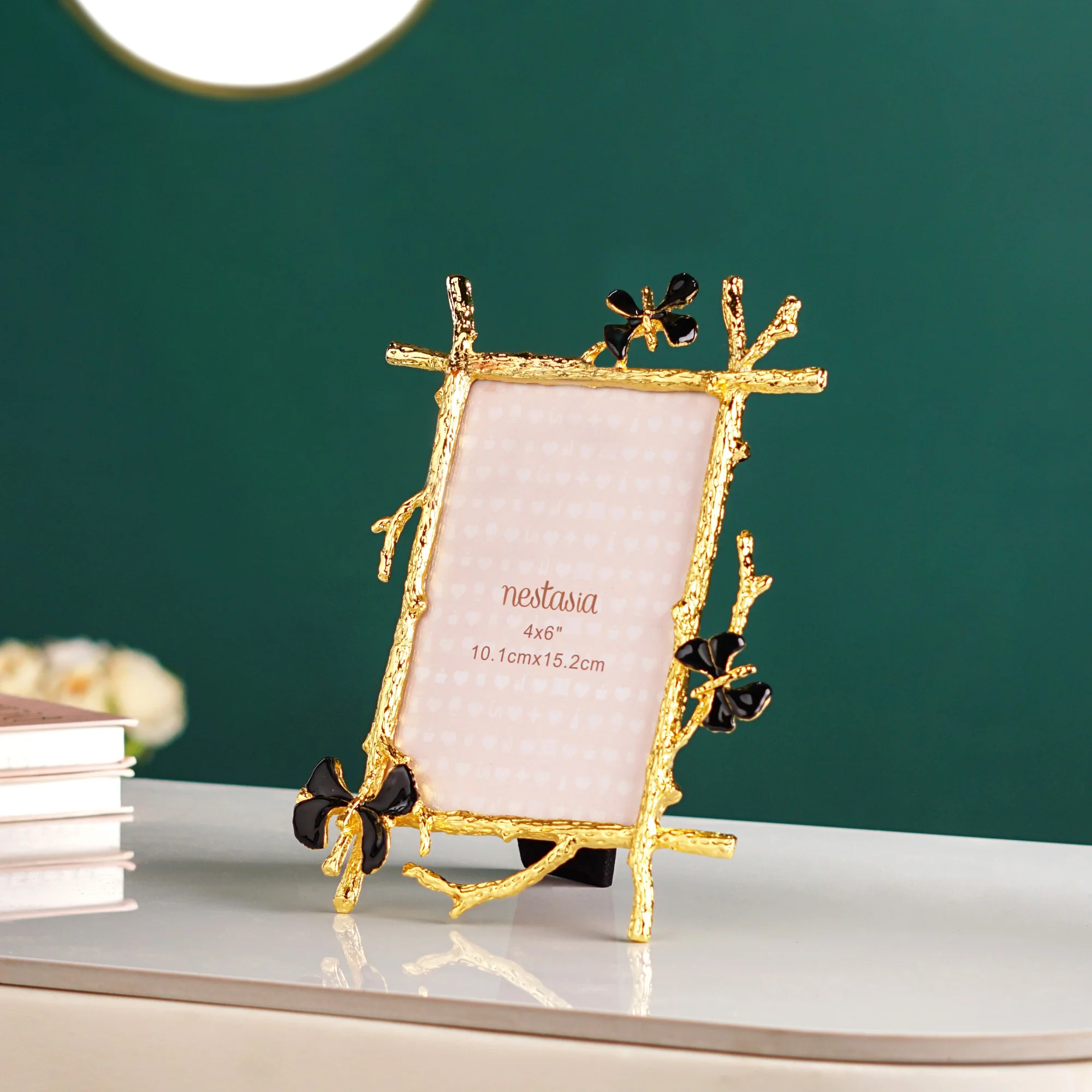 Black Gold Art Photo Frame Small 10x15cm - Image 8
