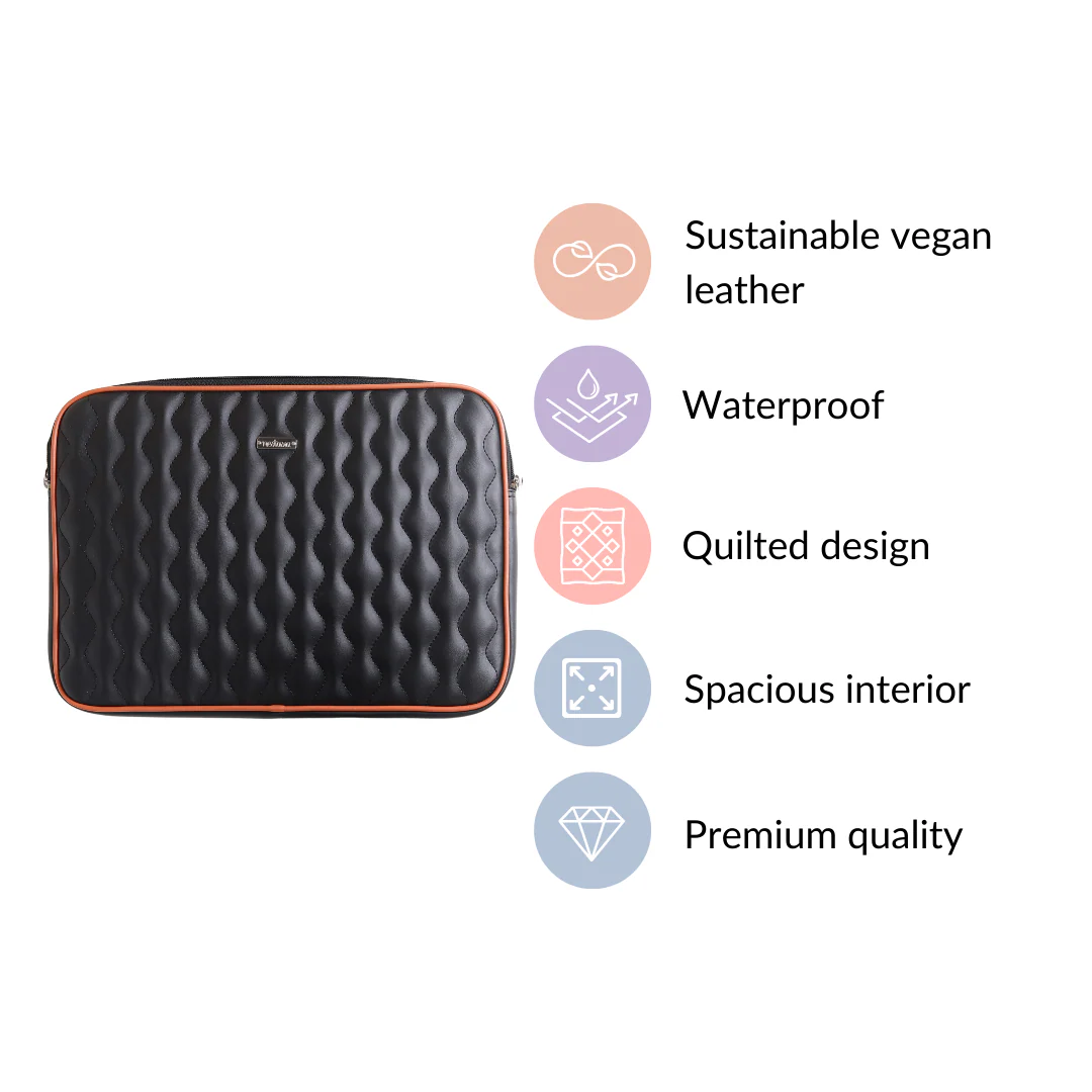 Black Laptop Sleeve - Image 5