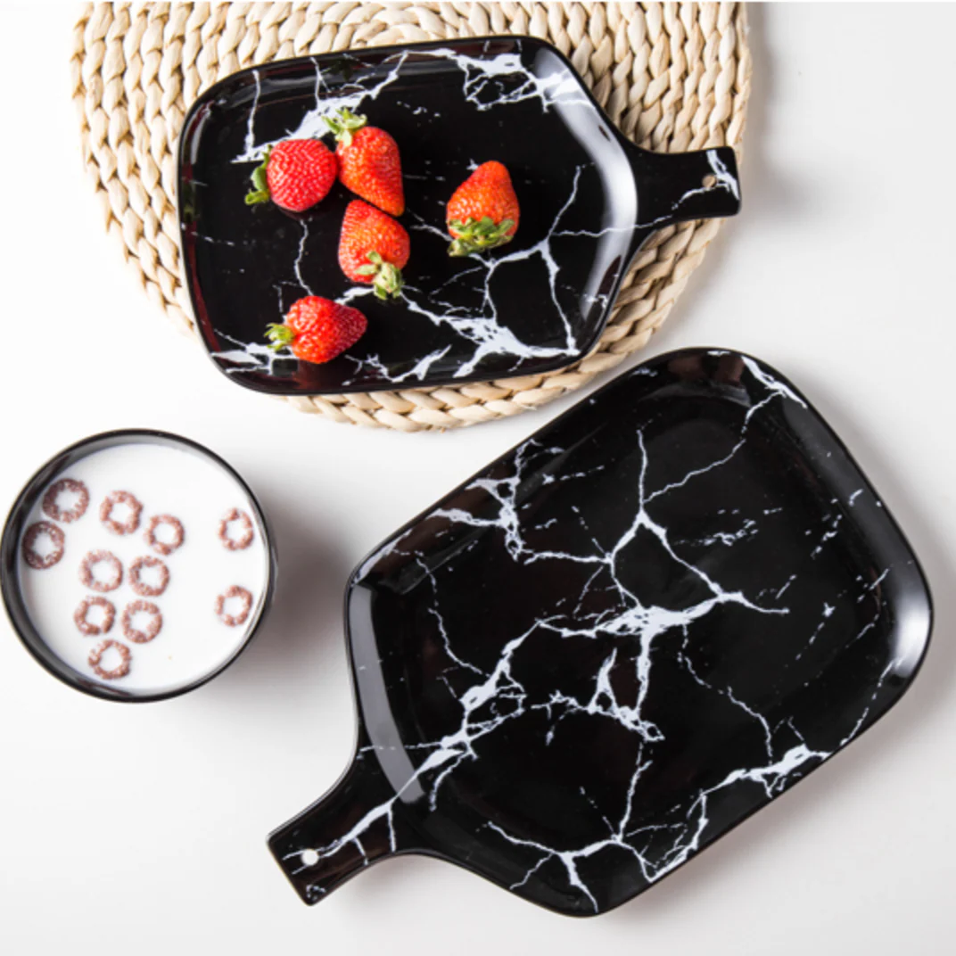 Black Marble Platter - Image 2