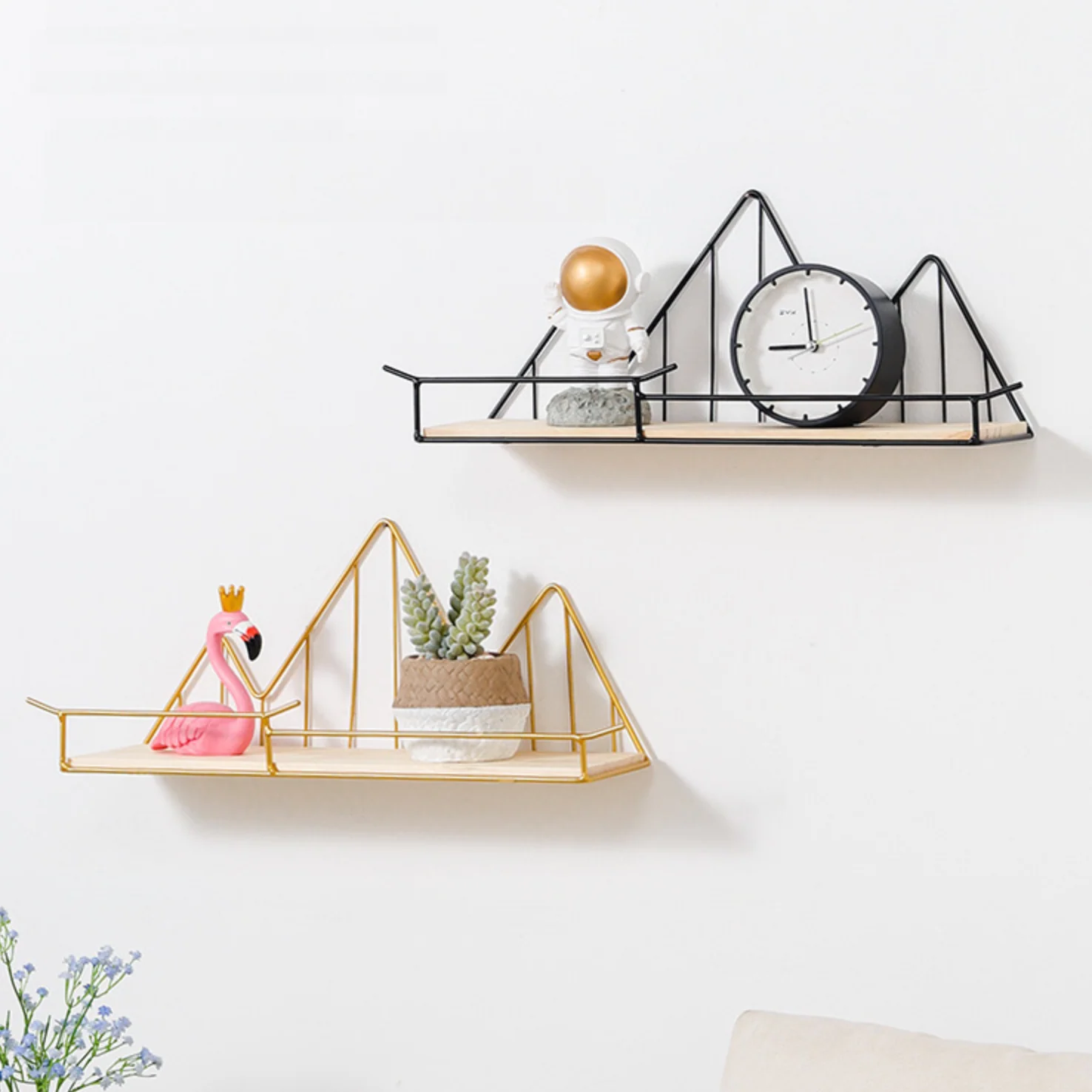 Mountain Shaped Shelf Black - Image 4
