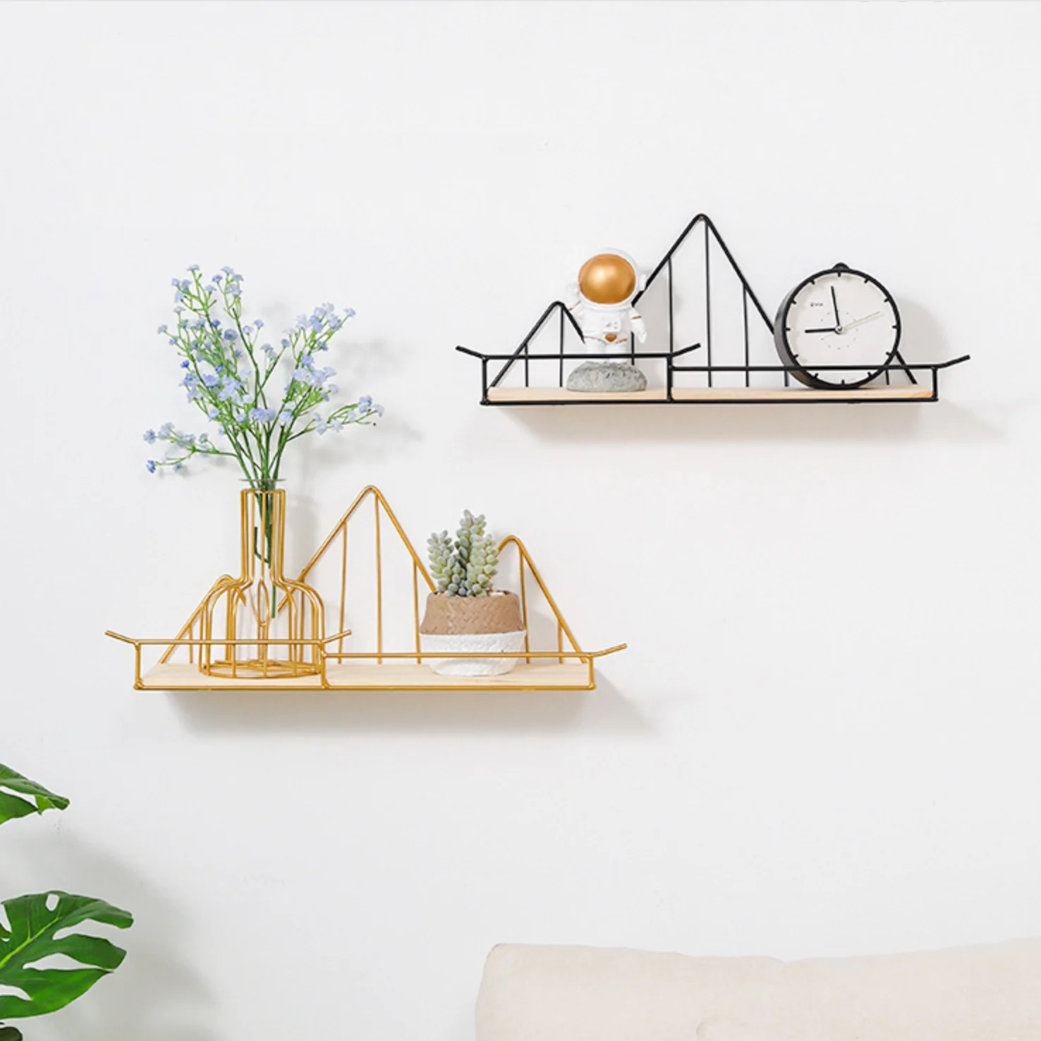 Mountain Shaped Shelf Black - Image 6