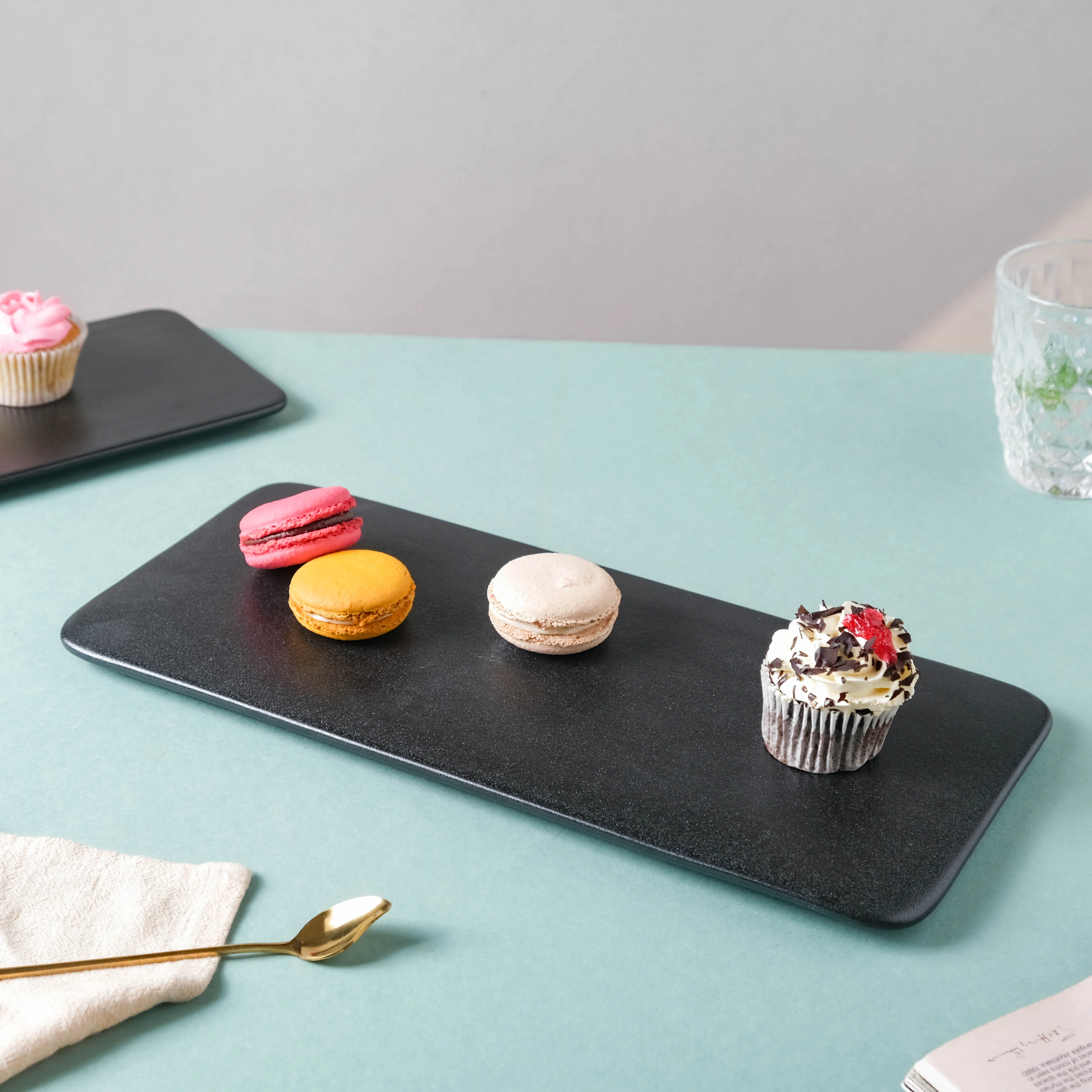 Black Rectangular Platter - Image 4