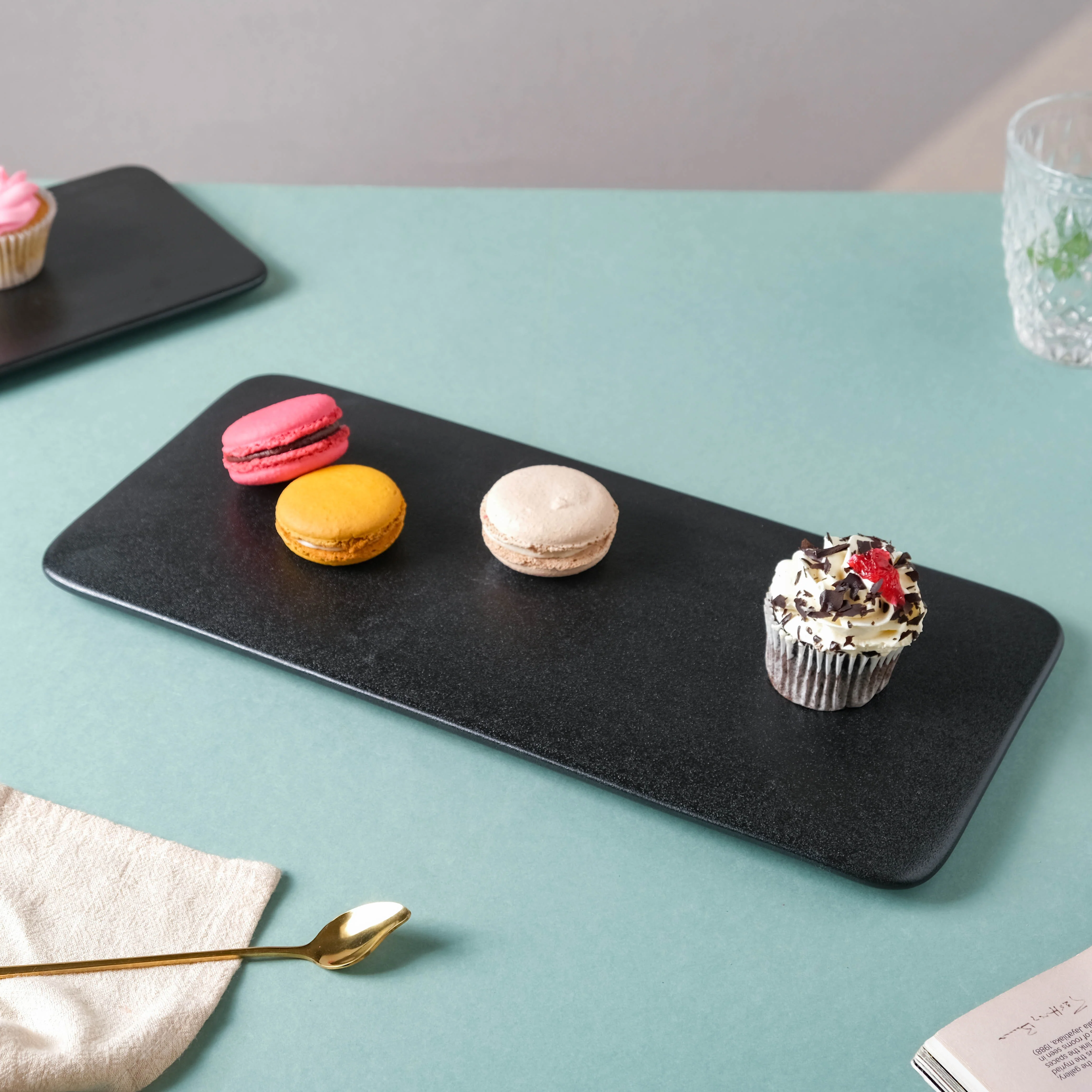 Black Rectangular Platter - Image 5