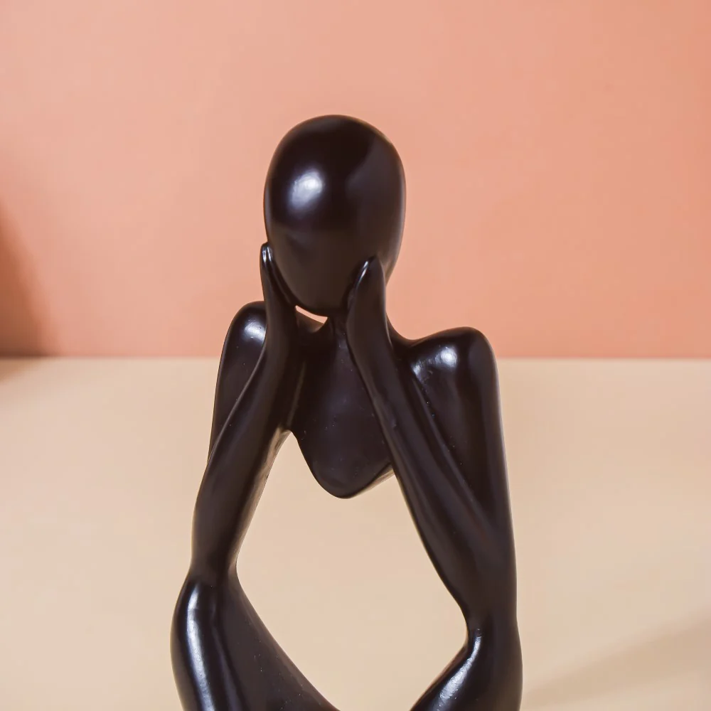 Black Sitting Showpiece - Image 4