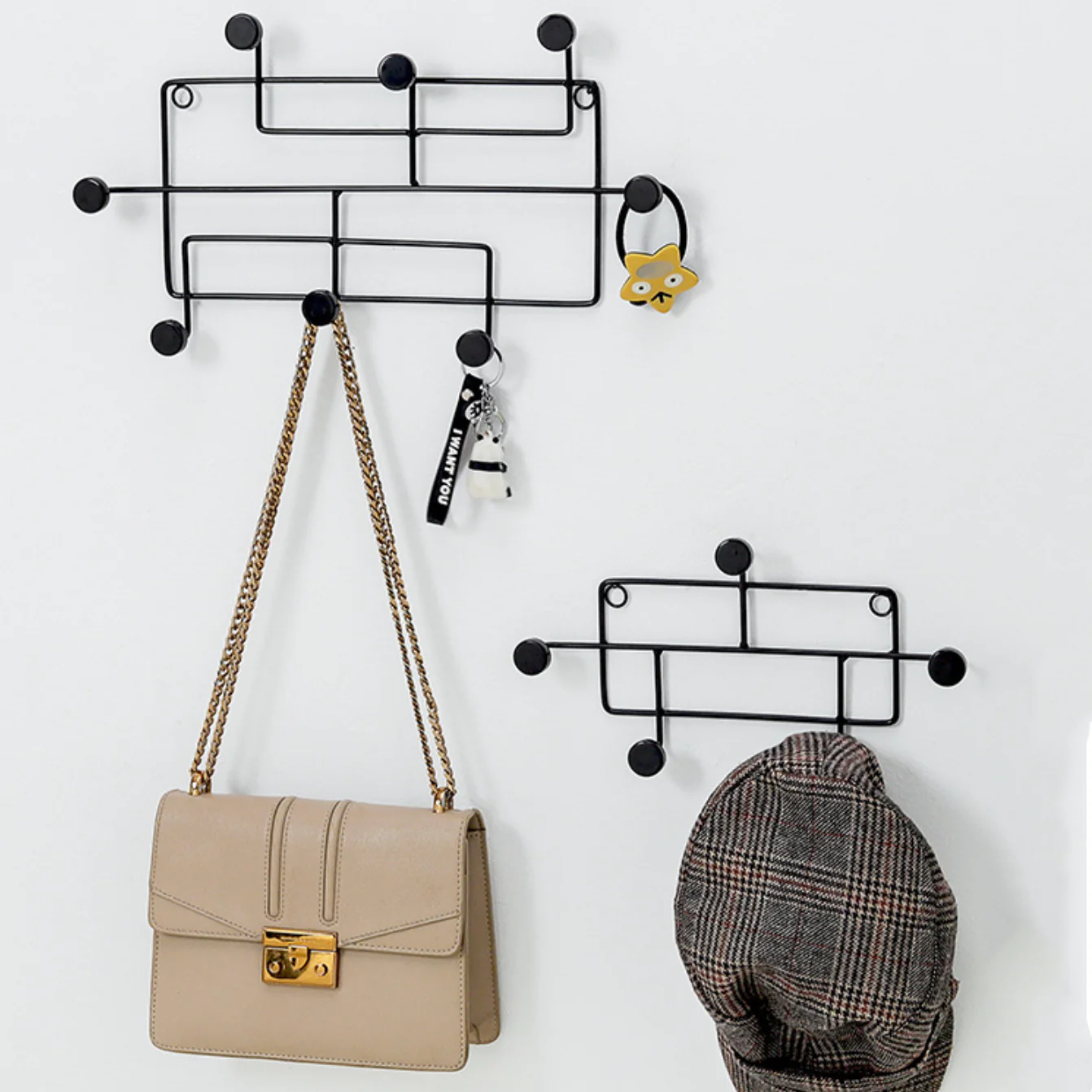 Black Wall Hook - Small - Image 2