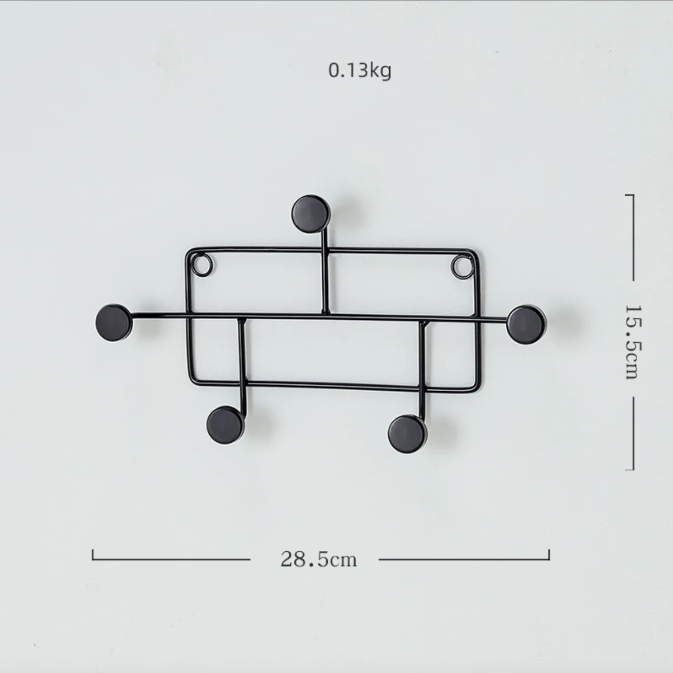Black Wall Hook - Small - Image 5