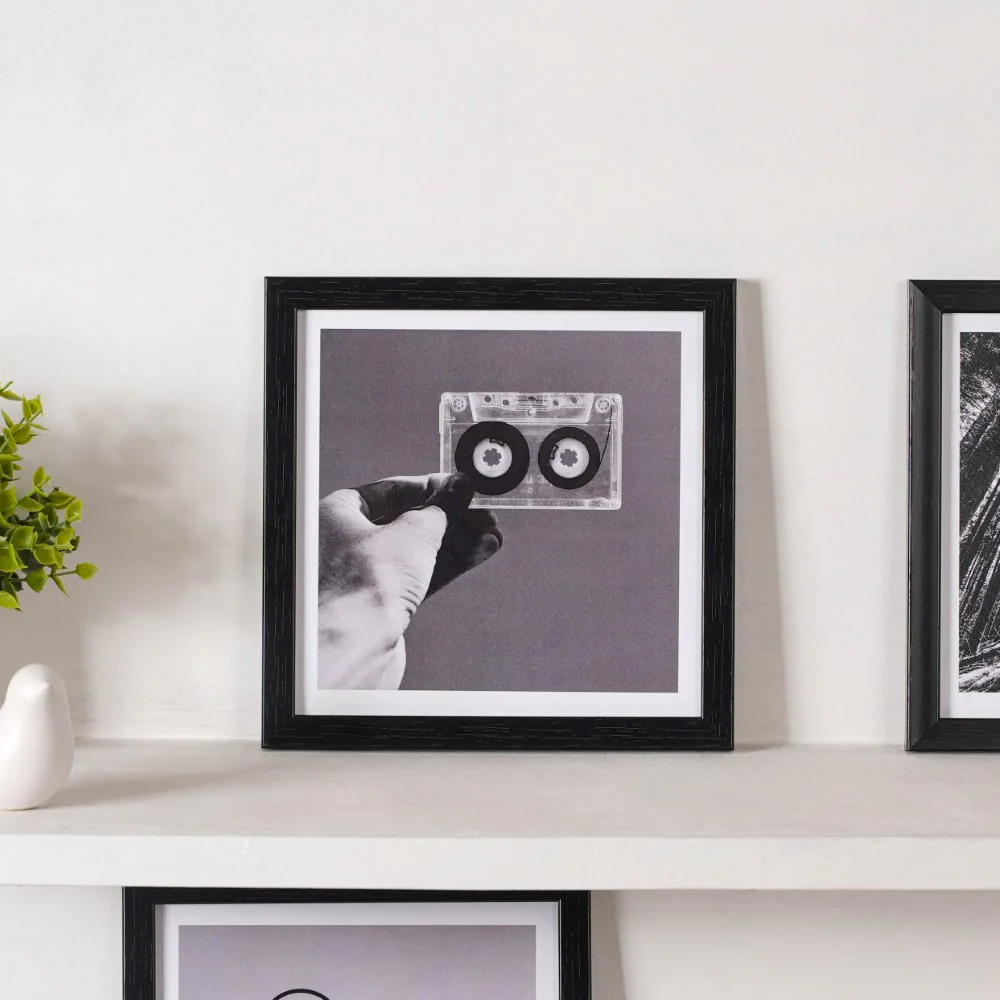 Black & White Wall Art Set Of 9 9x9 Inch - Image 10