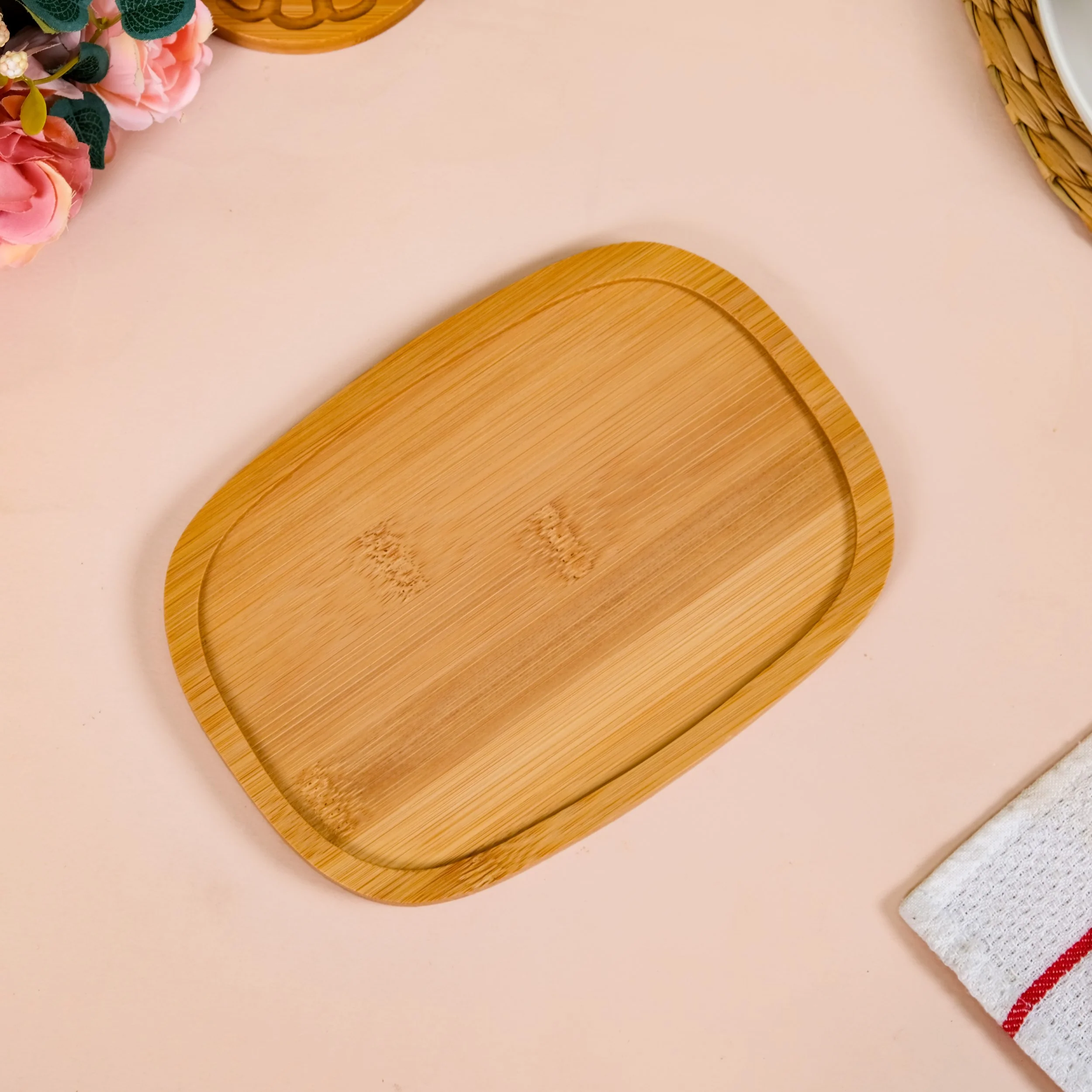 Blanca Rectangular Wooden Butter Dish With Ceramic Lid - Image 8