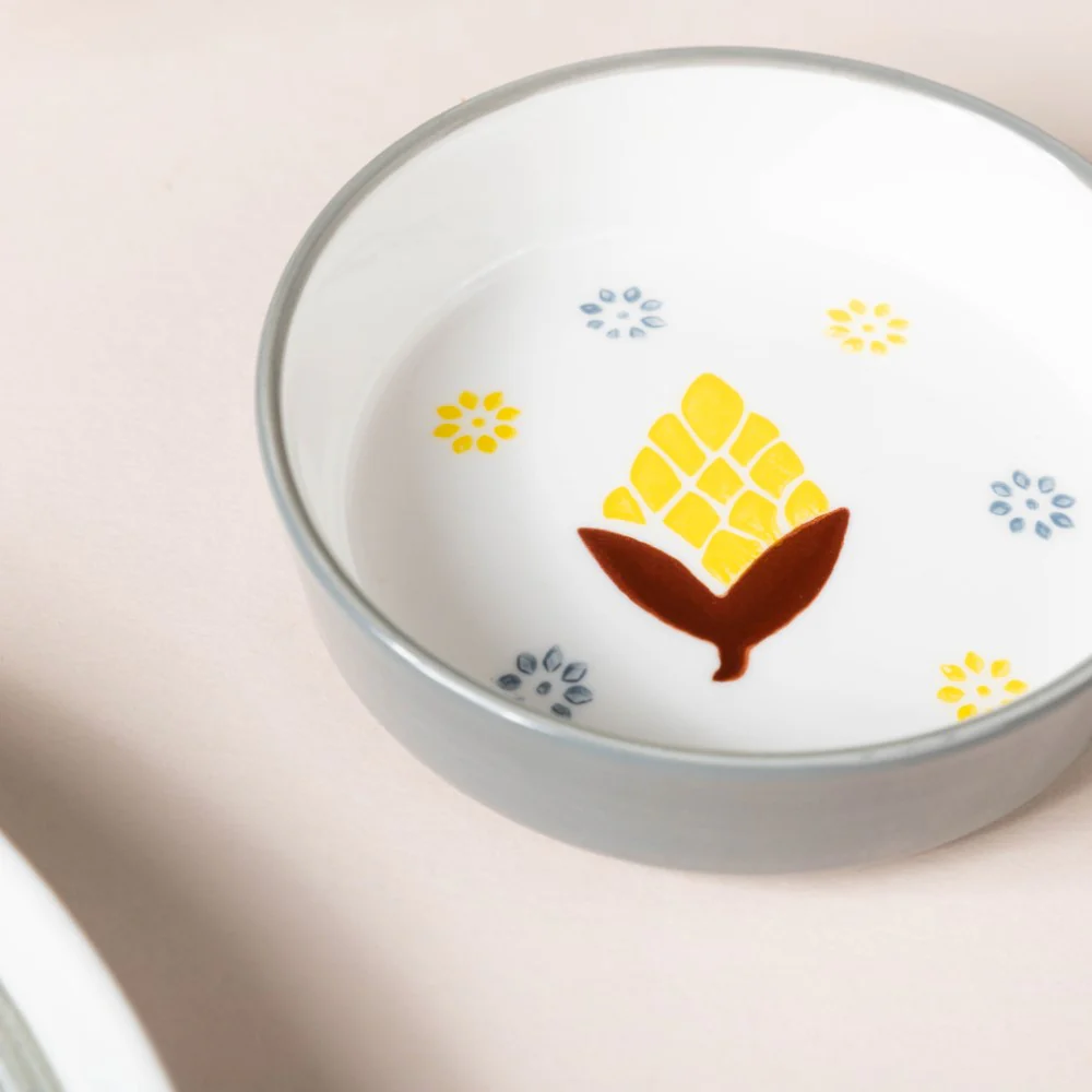 Bloom Dessert Plate Grey - Image 5