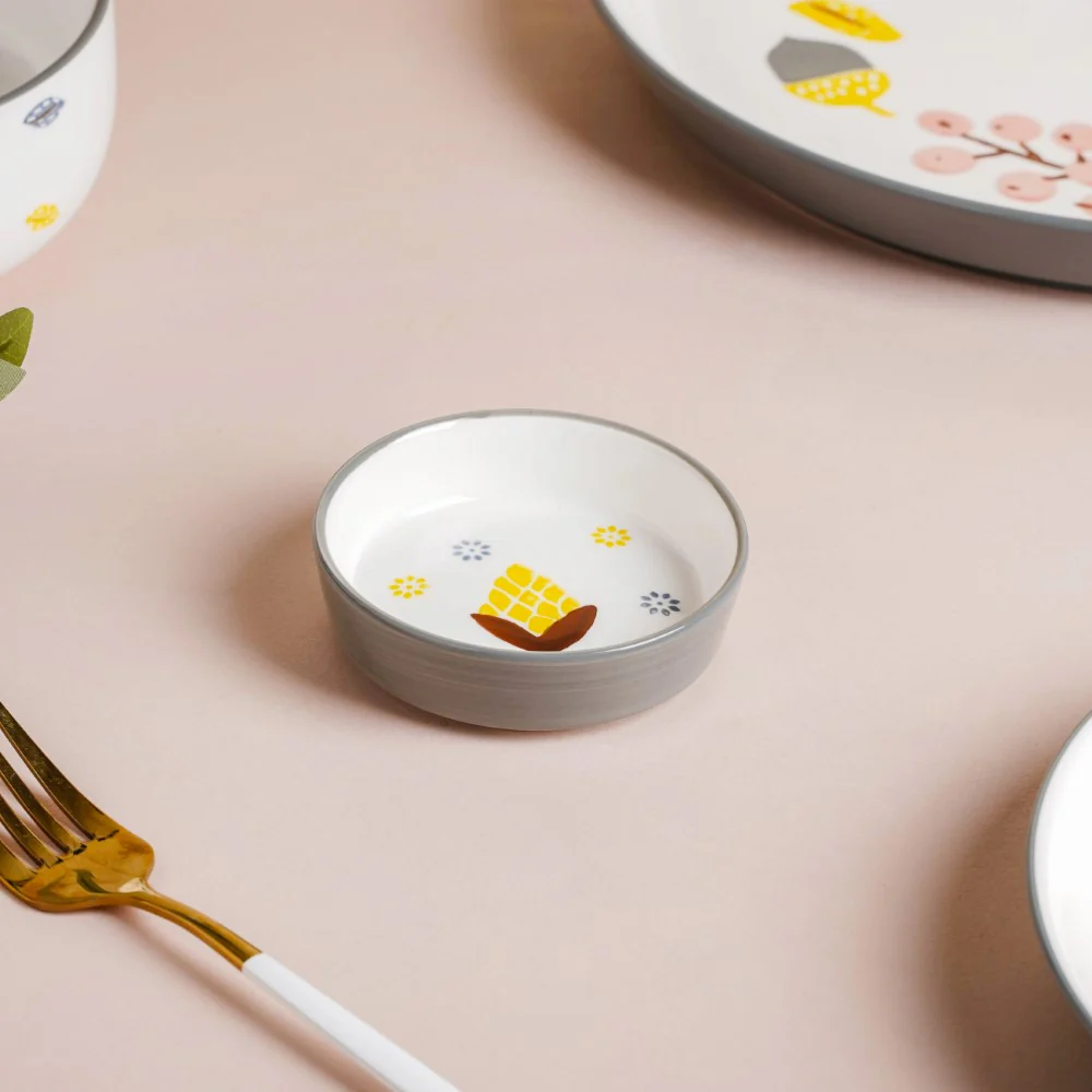 Bloom Grey 26 Piece Dinner Set For 6 - Image 12