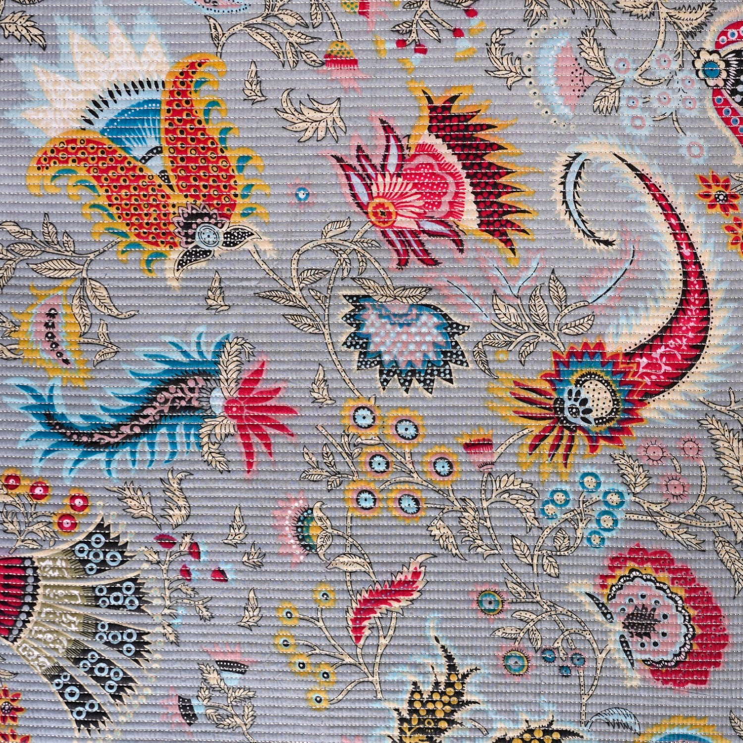 Bloomscape Quilted Cotton Bedcover 250x230cm - Image 5