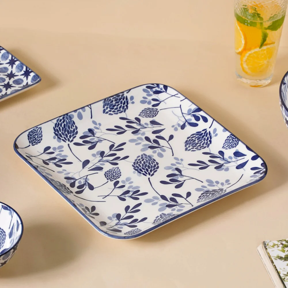 Blue 26 Piece Dinnerware Set For 6 - Image 6