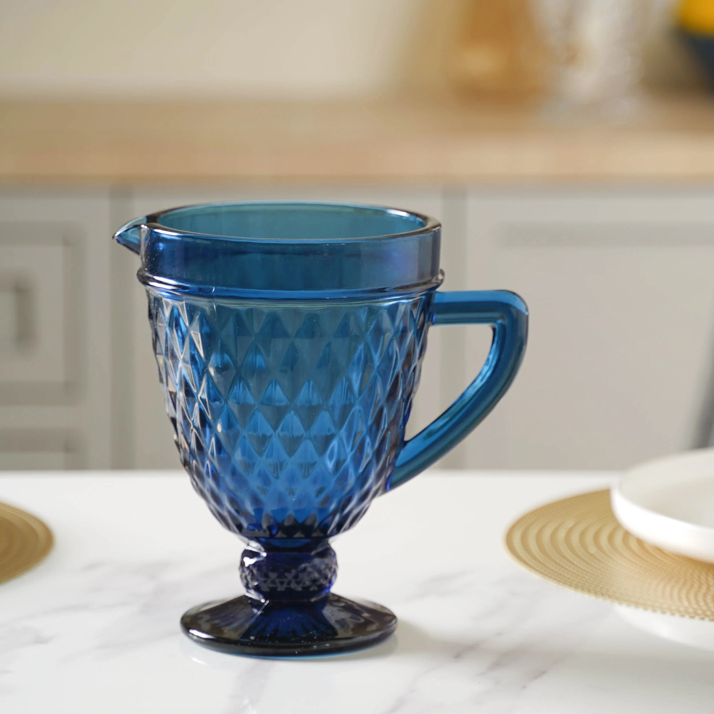 Blue Fancy Juice Jug - Image 3