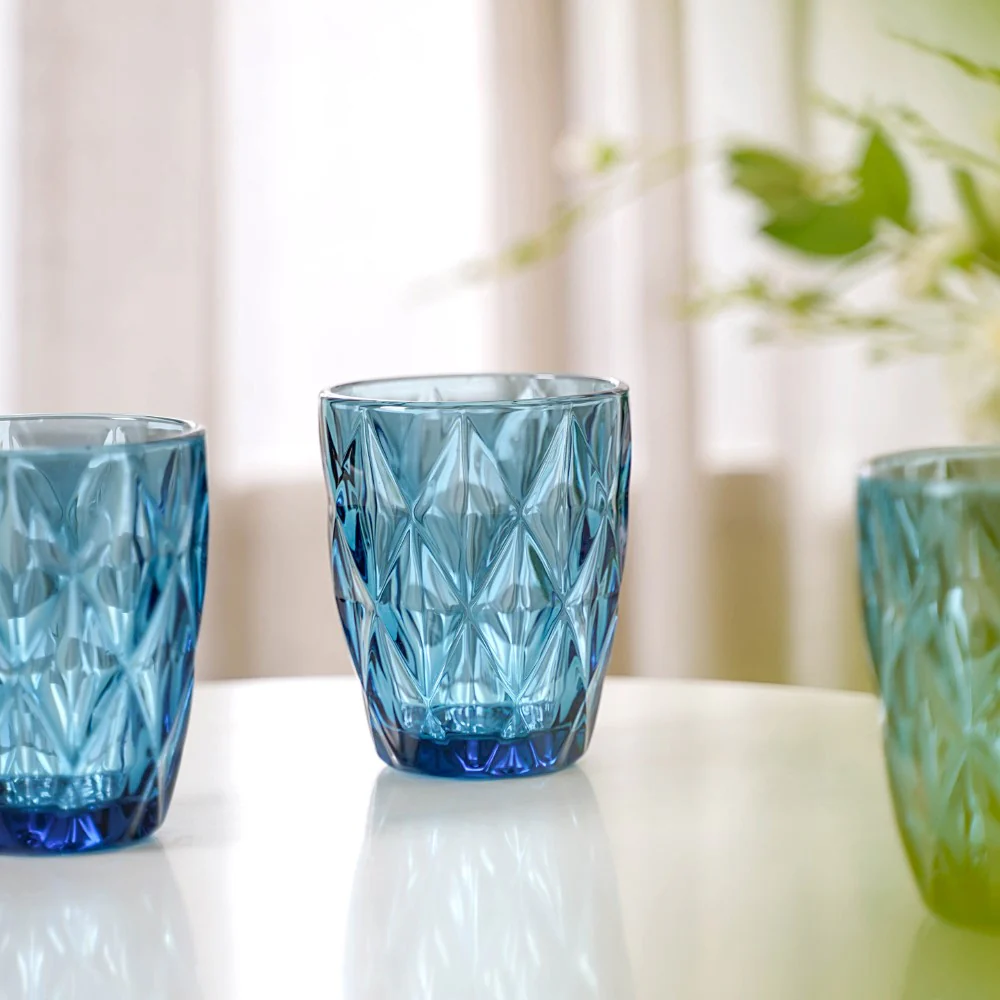 Blue Glassware Set of 4 - Image 4