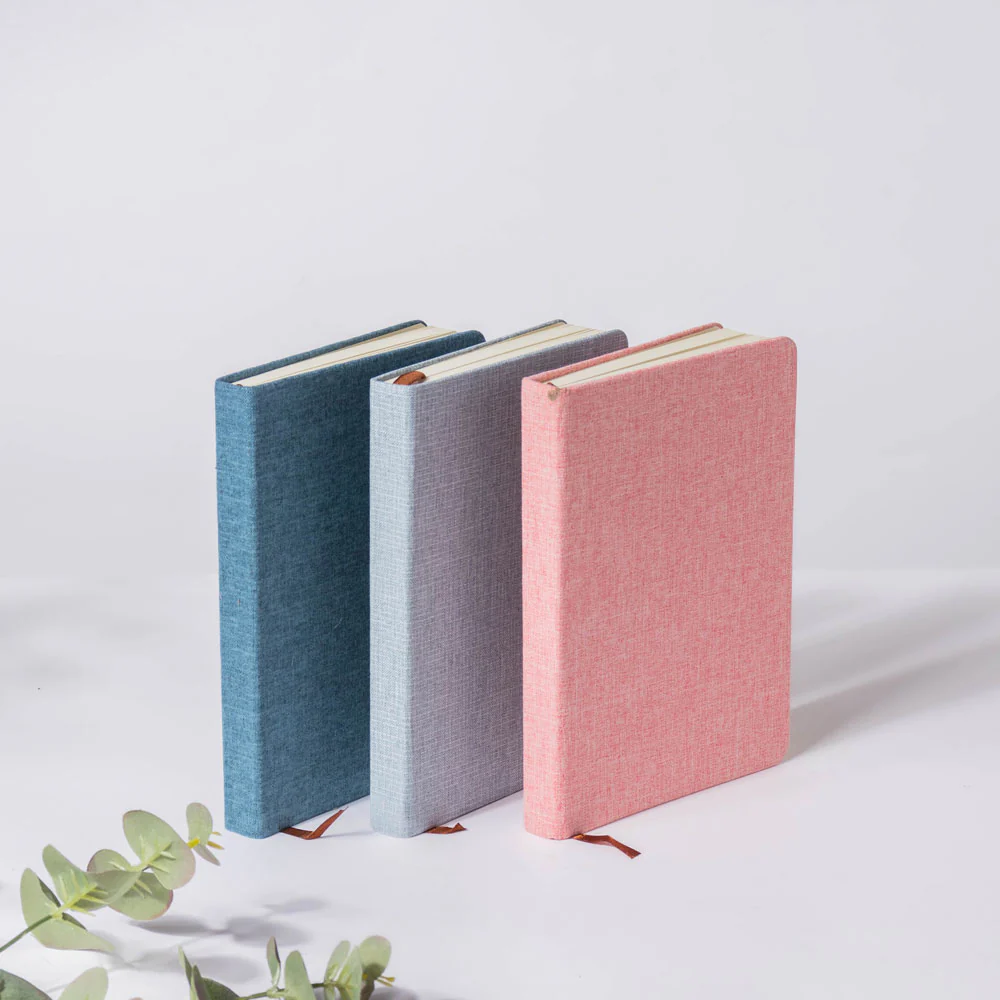 Blue Hardbound Notebook 128 Pages - Image 8