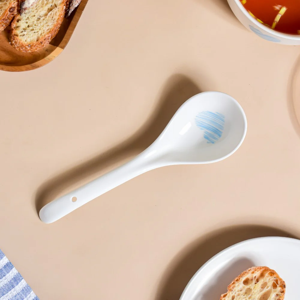 Blue Heart Serving Spoon - Image 2