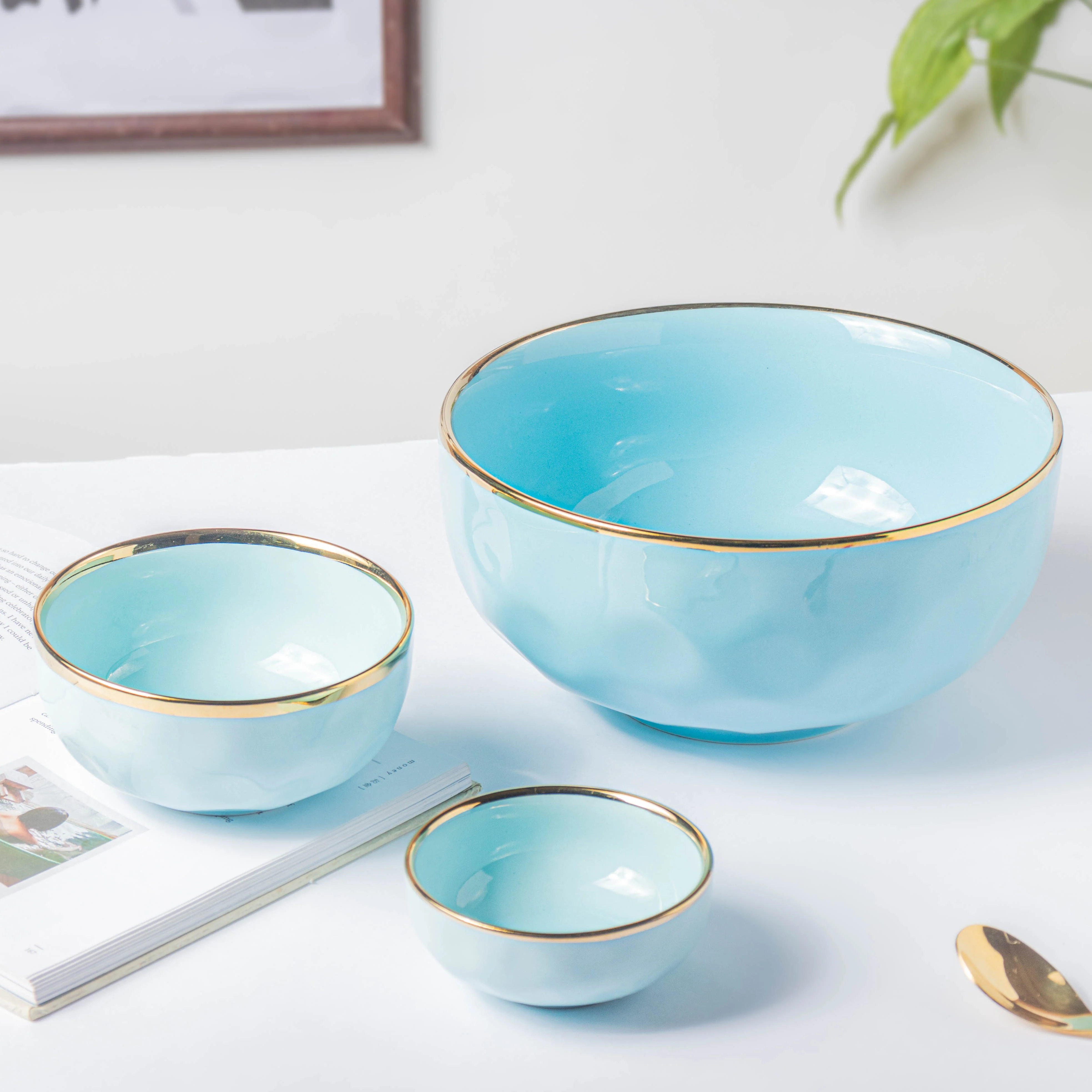 Blue Jay Ceramic Dip Bowl - Image 7