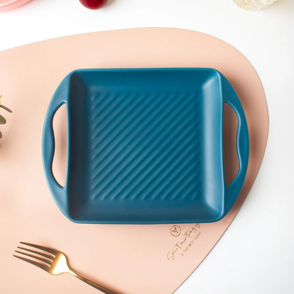 Blue Square Baking Tray Small - Image 5
