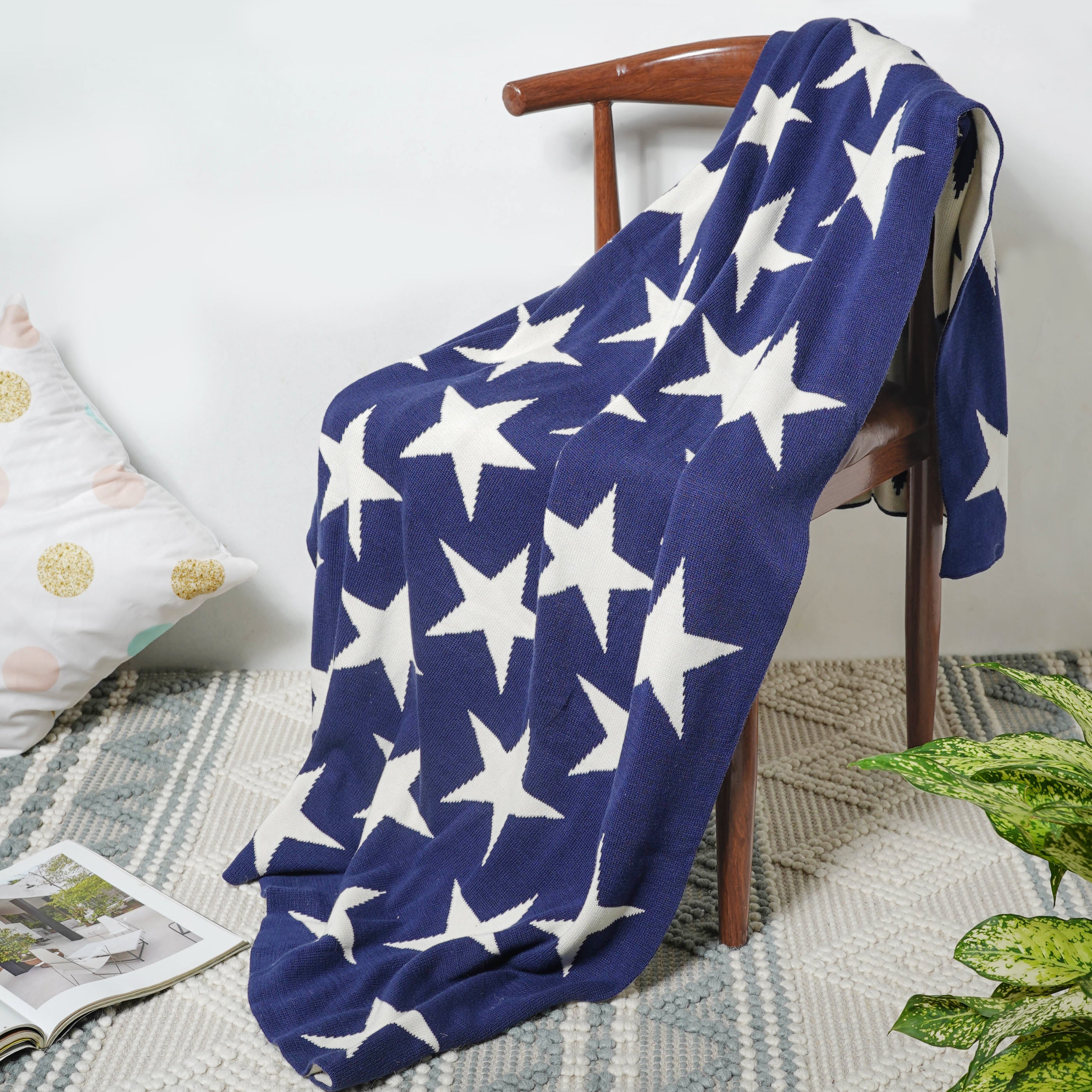 Blue Star Throw - Image 3